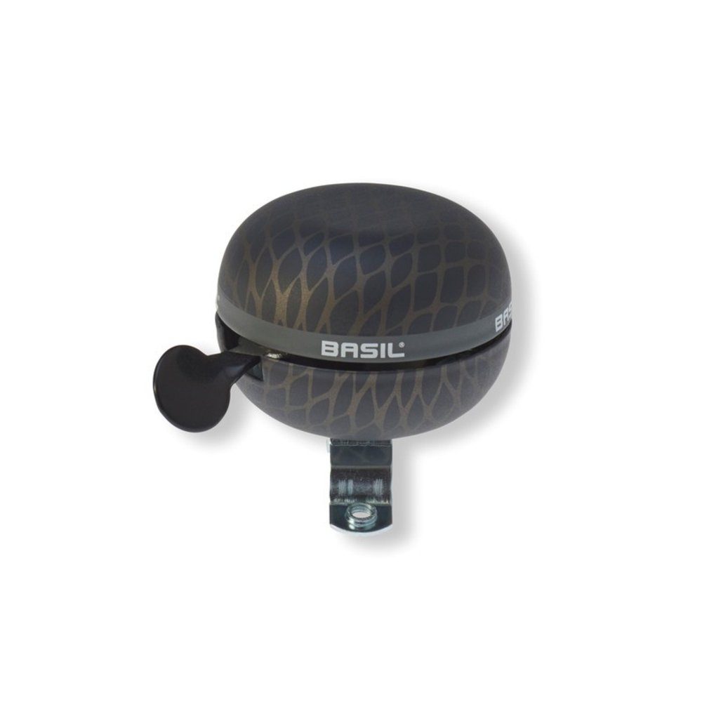 Basil Fahrradklingel Ding-Dong Glocke Noir black metallic, Ø 60 mm
