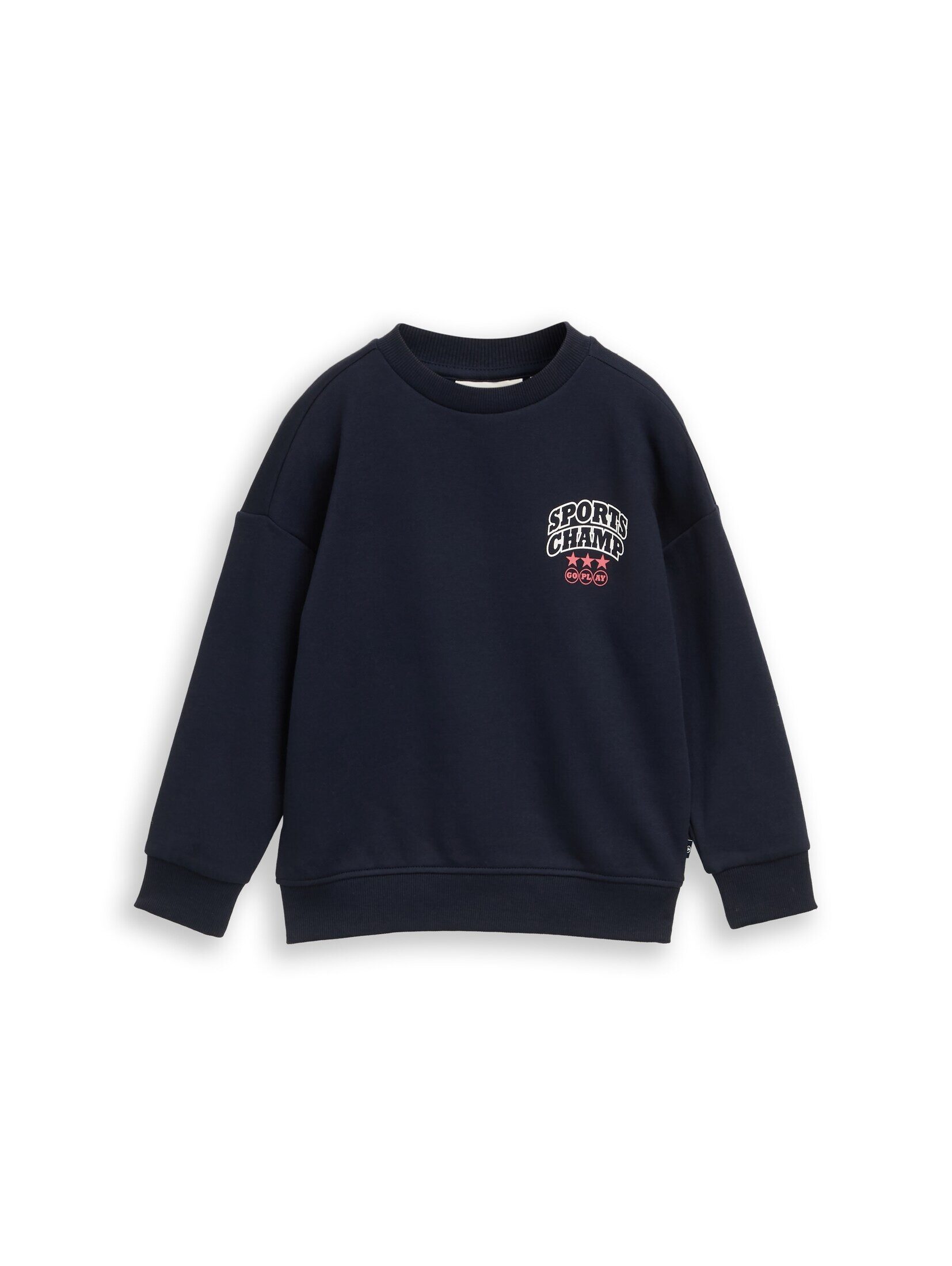 TOM TAILOR Sweatshirt Strick & Sweatshirts Oversize Sweatshirt mit Rückenprint