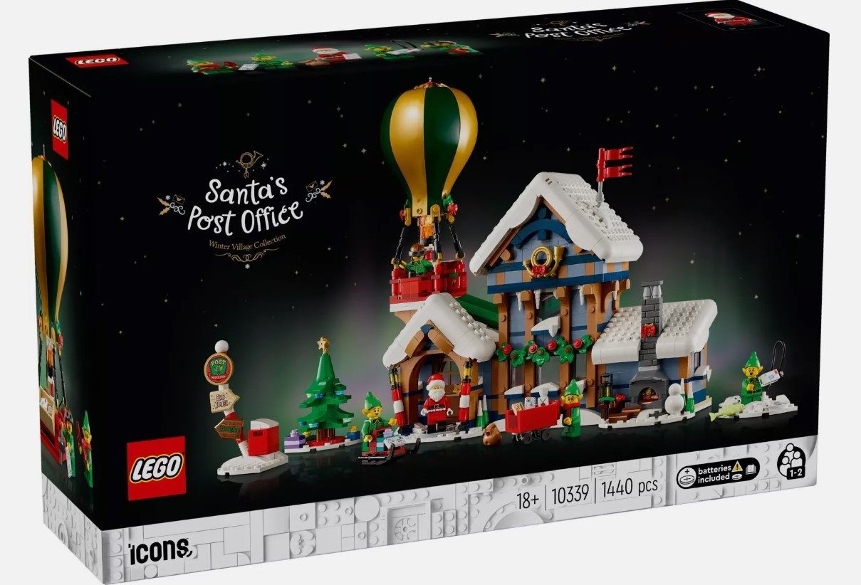 LEGO® ICONS™ / Saisonal 10339 Postamt des Weih­nachts­manns Spielbausteine, (1440 St)