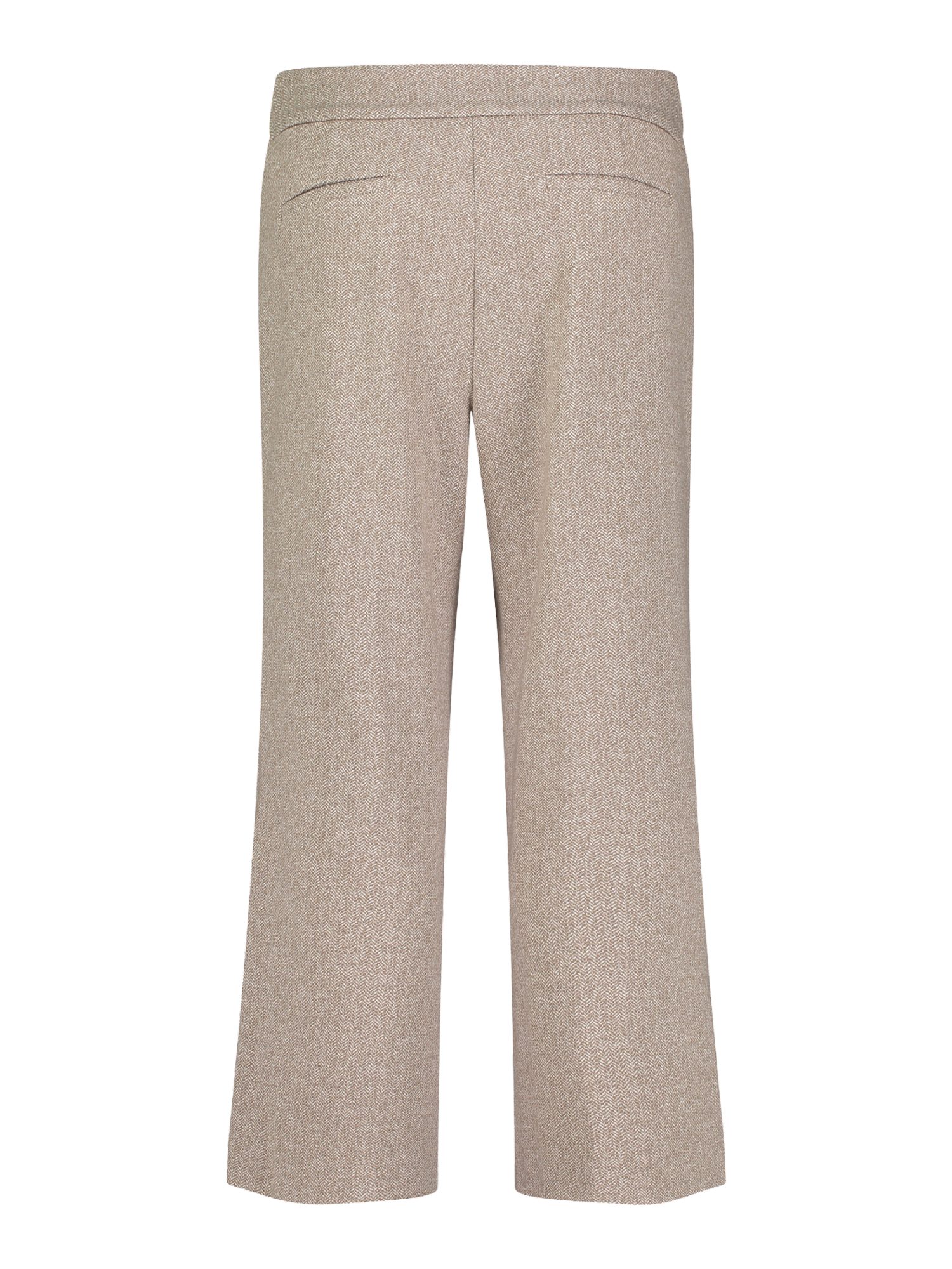Cartoon Stoffhose natur,Casual,Polyester,Unifarben,Tailliert,Mittel