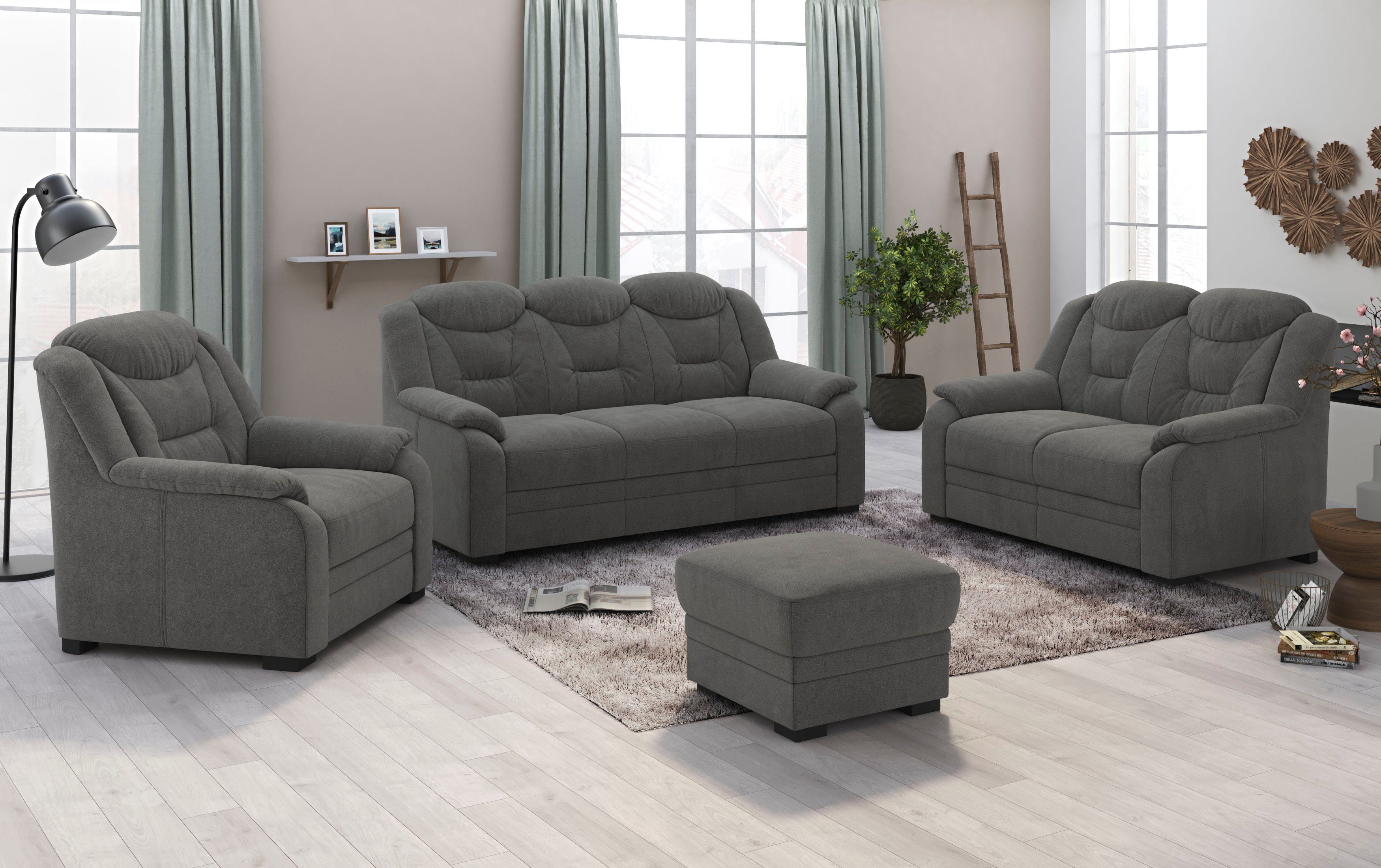 COTTA 3-Sitzer Marcus, Sofa mit hoher günstig online kaufen