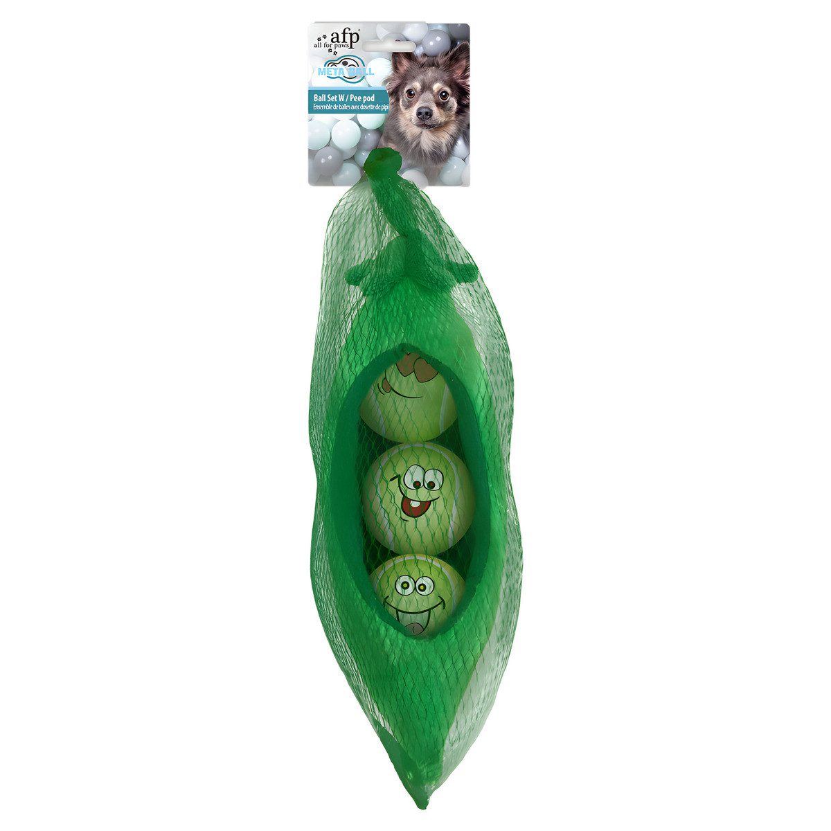Tierball Hundespielzeug Meta Ball Set Schote