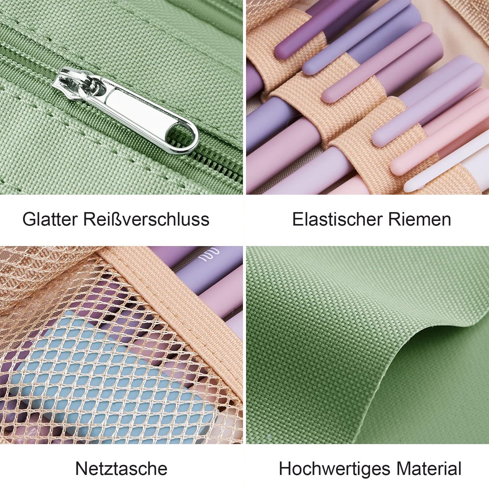 REDOM Federmäppchen Groß Stifteetui Schüler Mäppchen günstig online kaufen