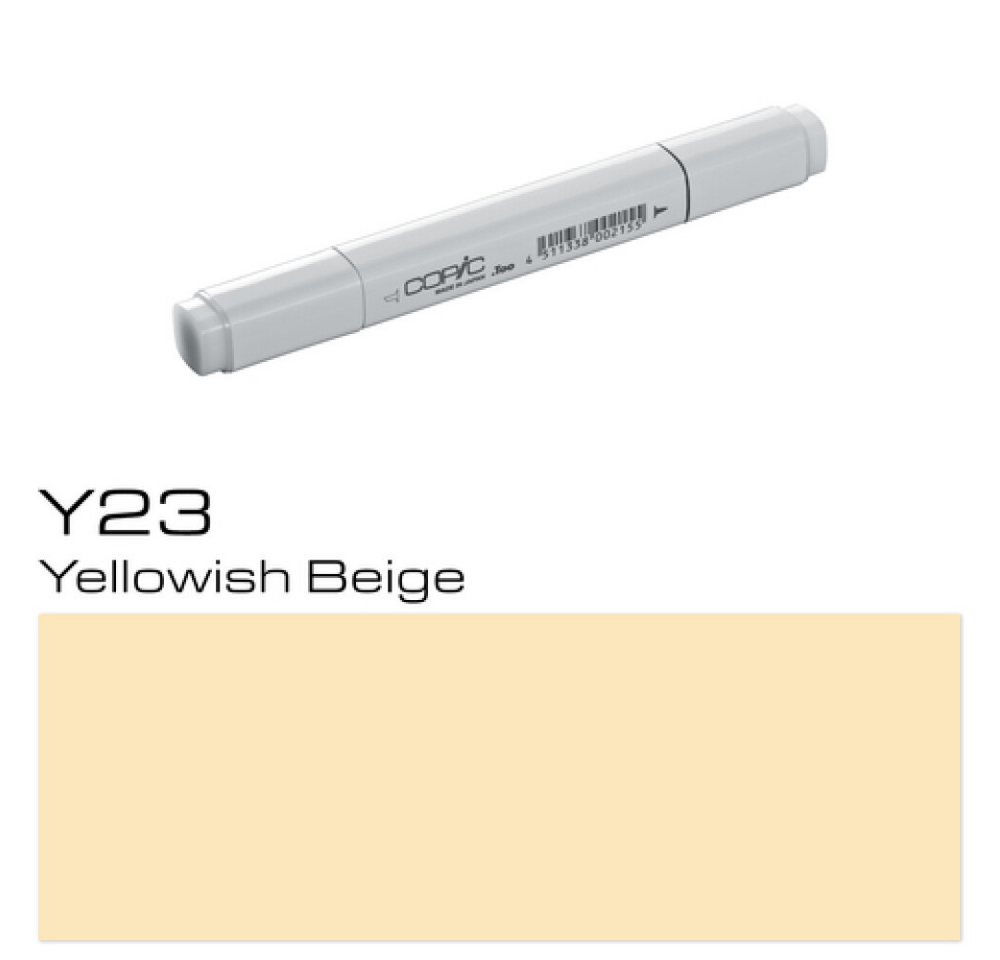 Thumbnail - COPIC Marker Marker Y23, Gelblich Beige - Layoutmarker für Grafiker, (1-tlg)