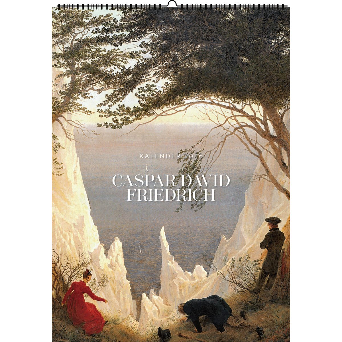 Wandkalender Caspar David Friedrich. Wandkalender 2026: Mit 13 Motiven des bedeu