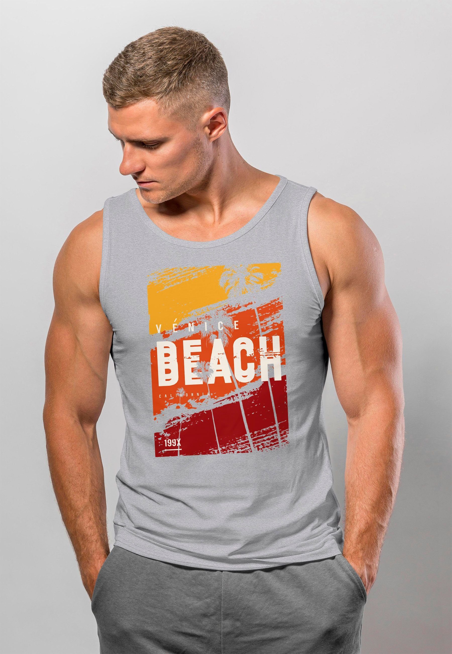 Neverless Tanktop Herren Tank-Top Sommer Venice günstig online kaufen