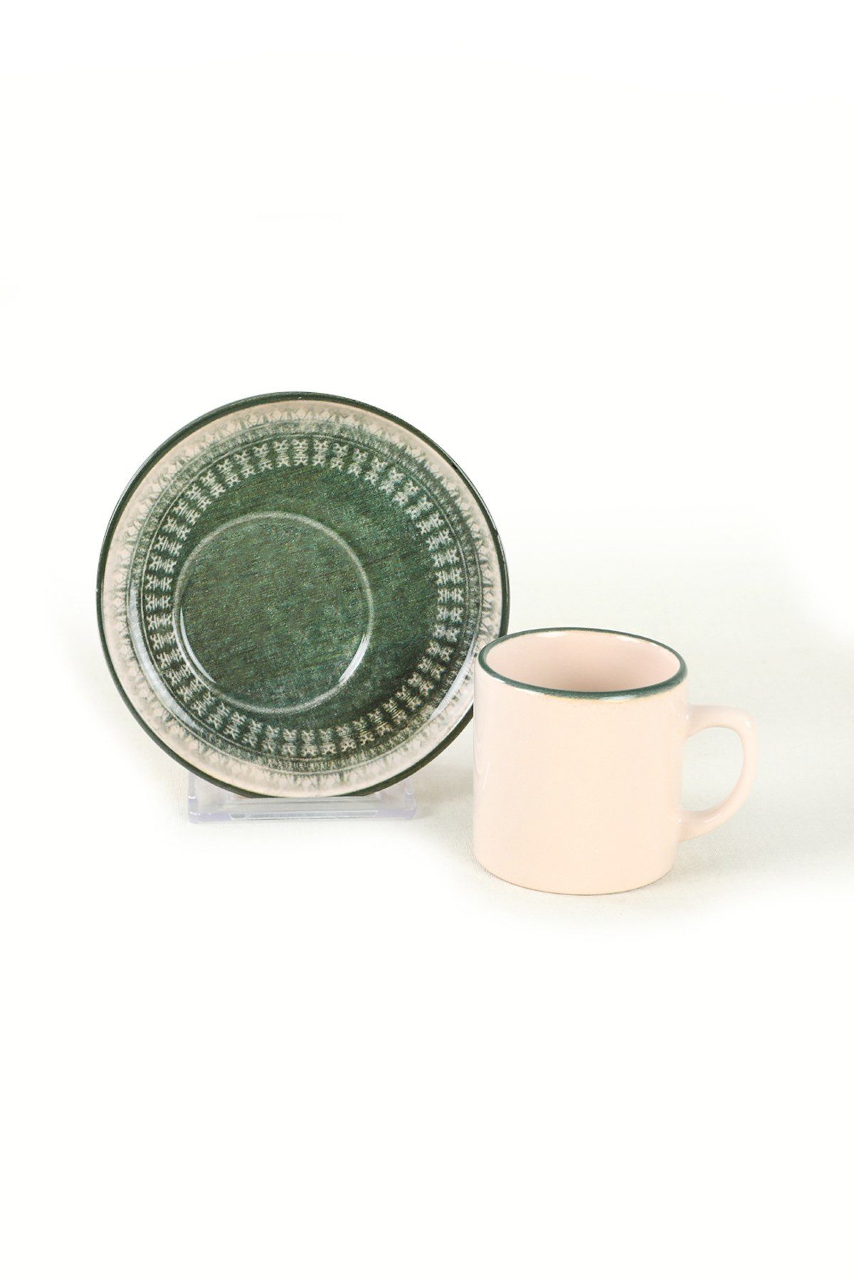 Hermia Concept Tasse 100% CERAMIC, 6 cm / 110 cc (6 Pieces) M1860, 12-tlg.