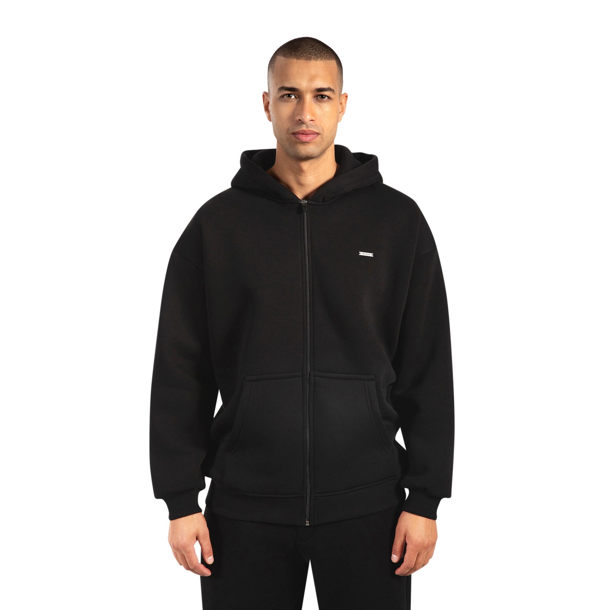 Smilodox Kapuzenstrickjacke Cedrik, Oversize Zip Hoodie, Kapuzenpullover mi günstig online kaufen