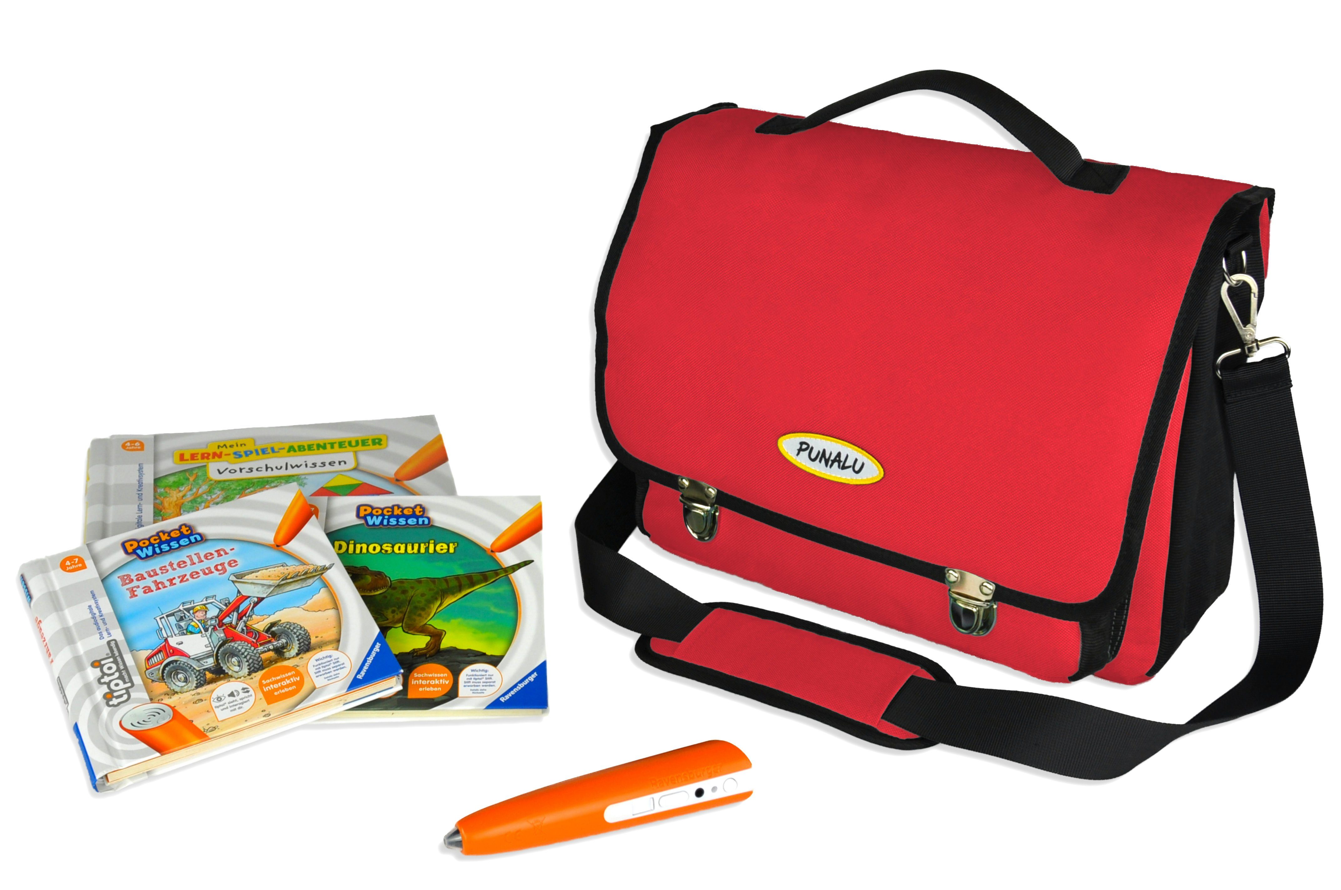 PUNALU Aufbewahrungstasche Tasche für TipToi Stife & Bücher, TipToi Tasche