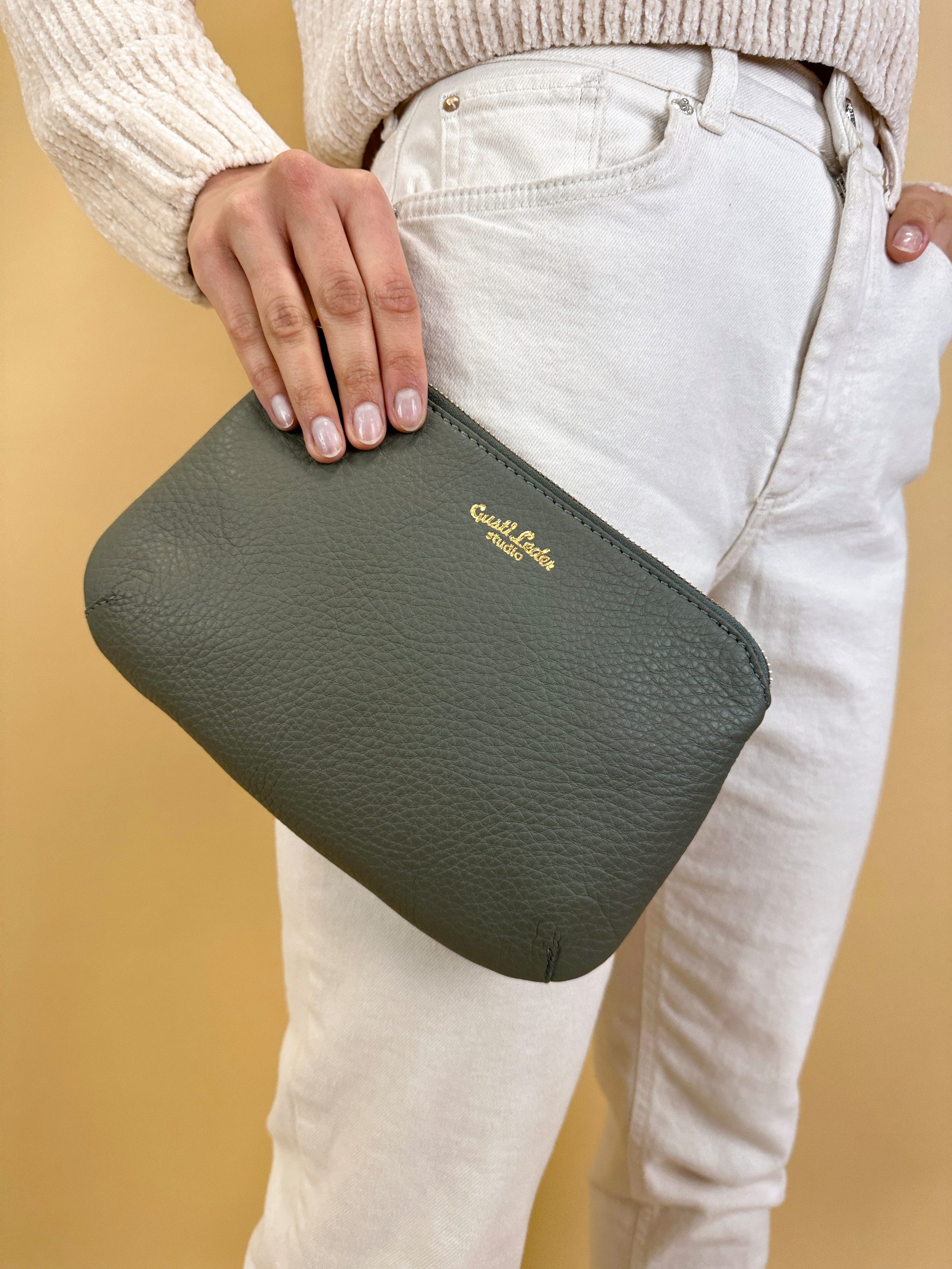 Gusti Leder Kulturbeutel Gusti Leder Kosmetiktasche Louise (1-tlg)