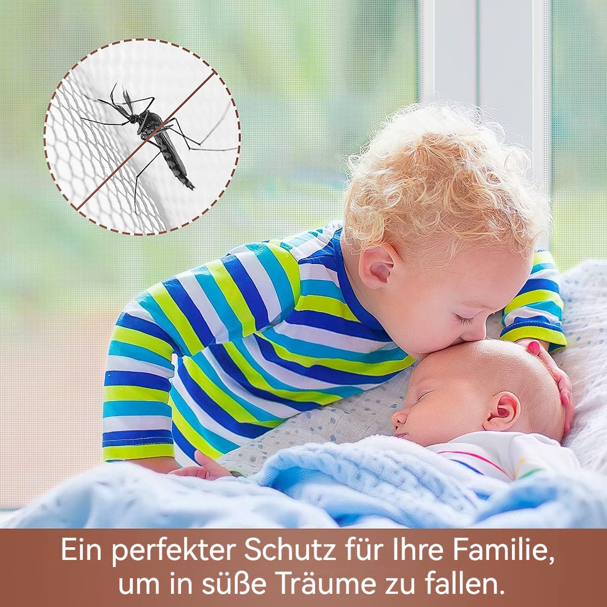 Insektenschutzrollo DIY Insektenschutz Magnetfenster für Fliegengitter günstig online kaufen