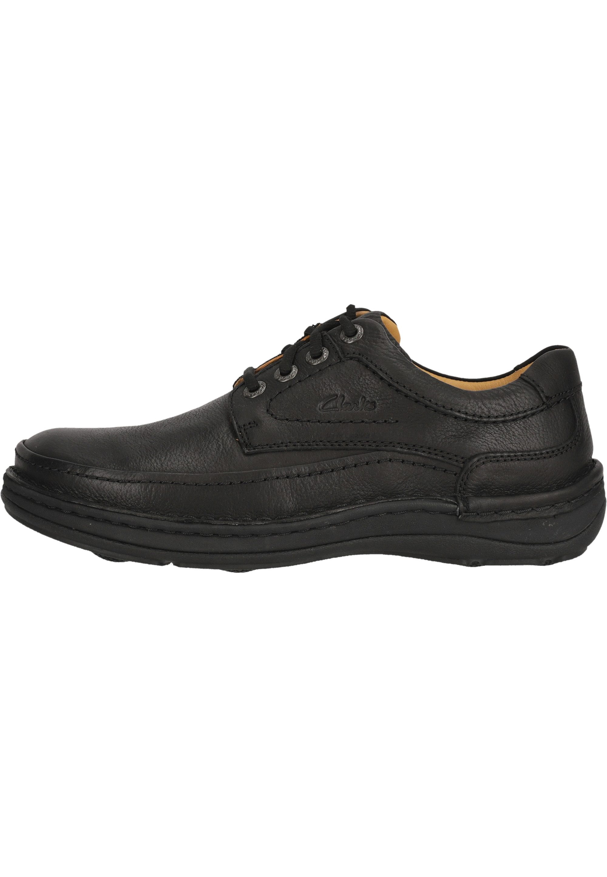 Clarks Nature Three Schnürschuh mit moderner günstig online kaufen