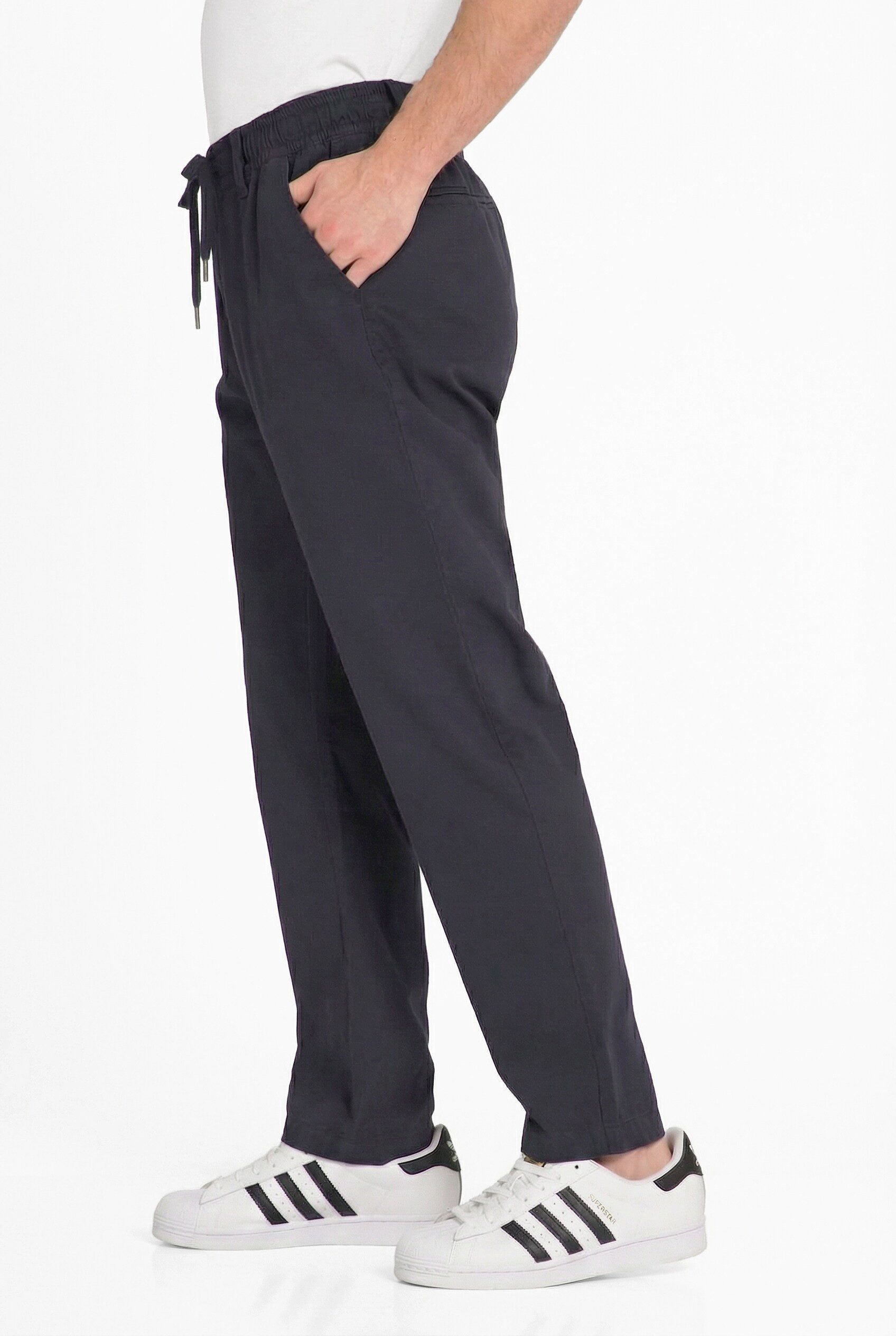 JP1880 Schlupfhose Hose Leinenoptik Basic Fit legere Passform