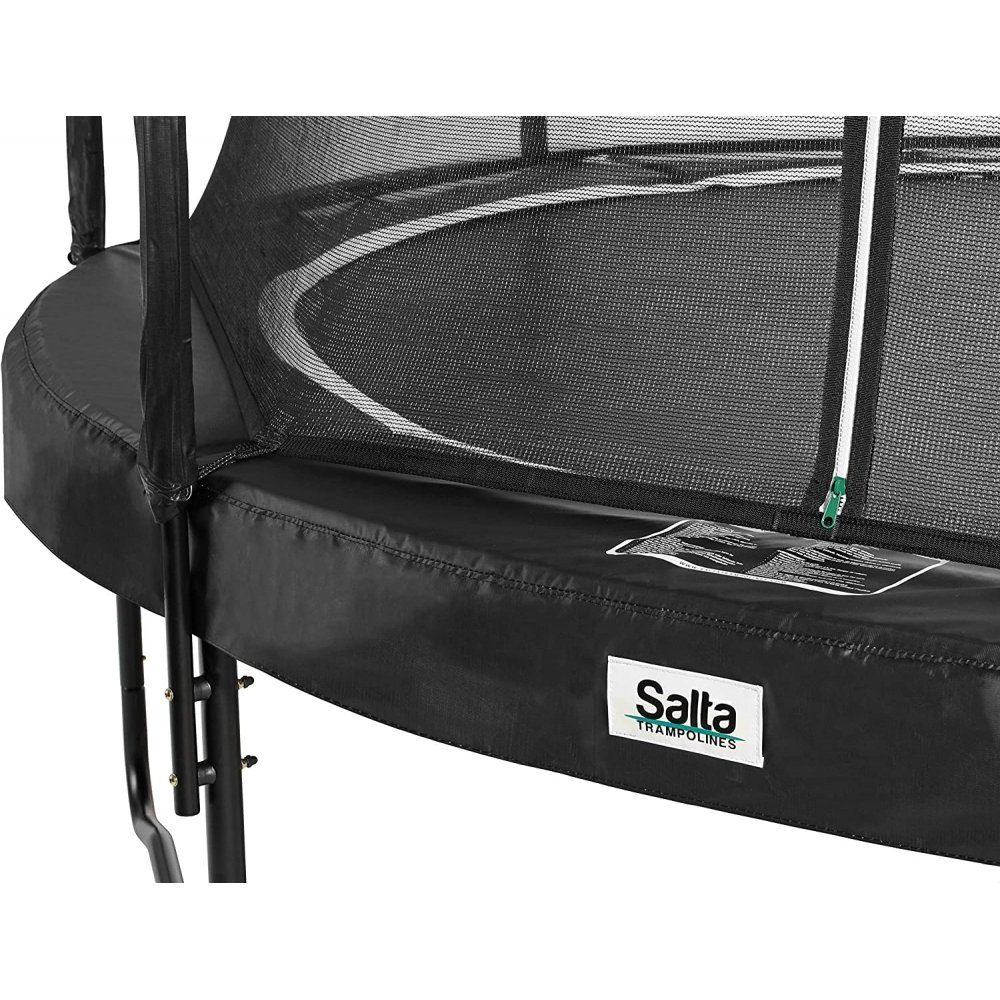 - - - Salta Fitnessgerät - Premium edition 305 cm Trampolin black rund Kindertrampolin