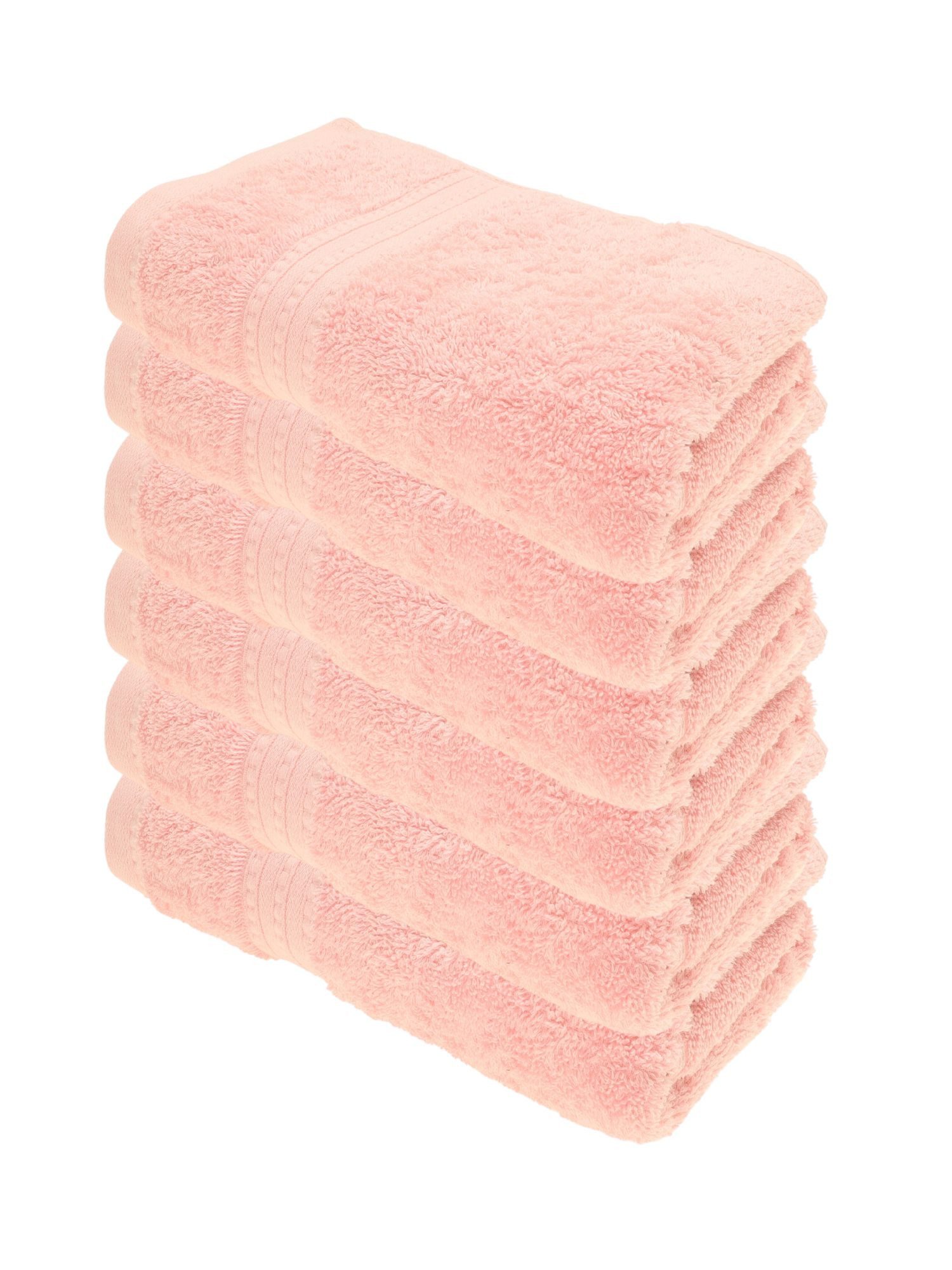 Julie Julsen Handtücher 6-Handtücher-Rosa, Bio-Baumwolle (6-St) günstig online kaufen