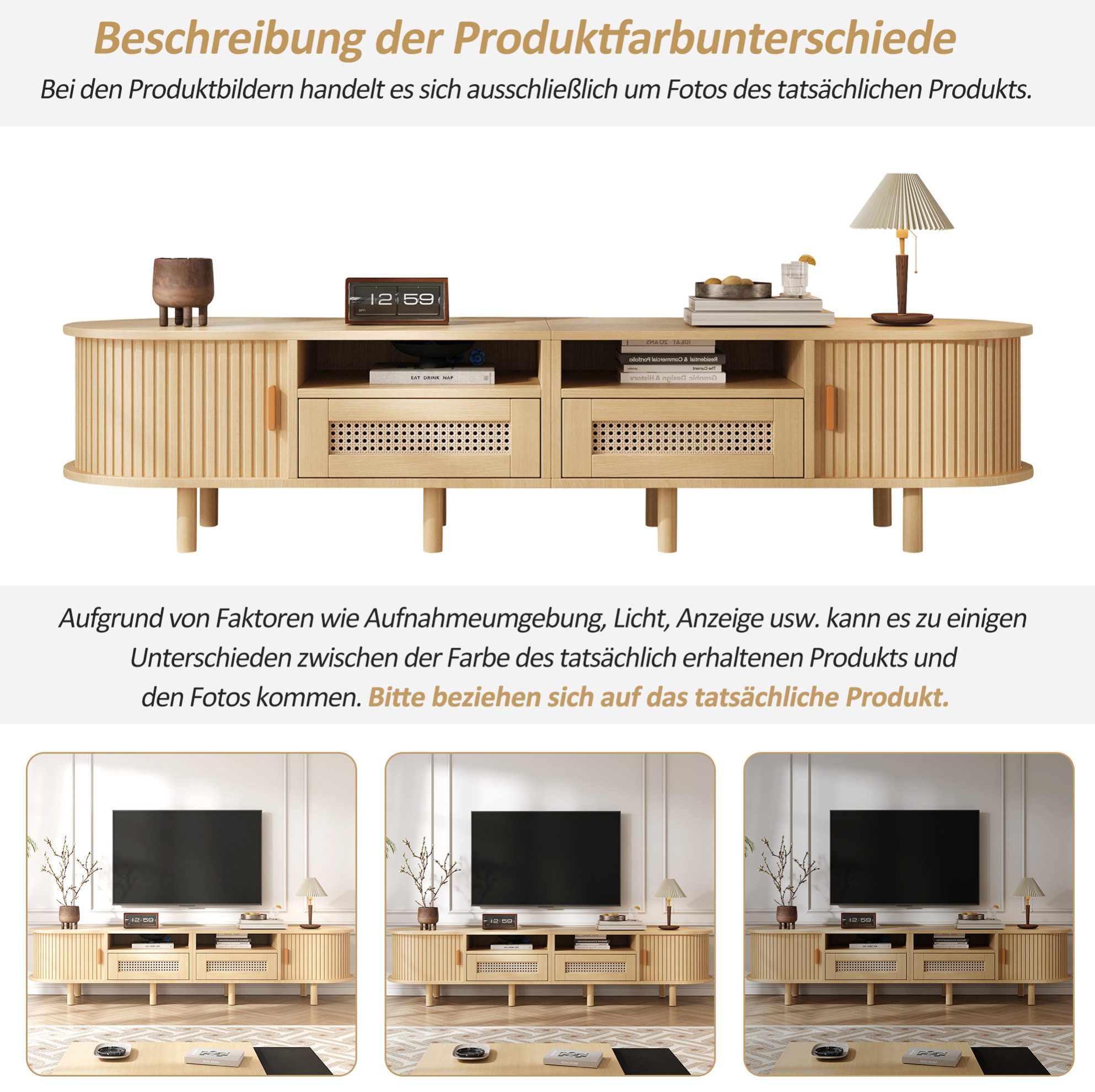 MODFU Gartenlounge-Set Gartenmöbel-Set mit Ecksofa & 2 Tischen, (Garten-Lounge-Set für 6-7 Personen, modernes Ecksofa mit verzinktem Eisengestell, wetterfesten Kissen, verstellbaren Beinen und zwei eleganten Couchtischen., 5-tlg), mit Relaxfunktion