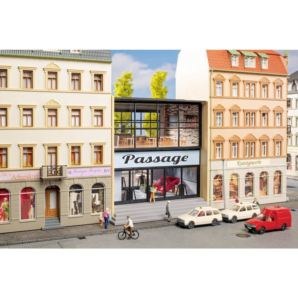 Auhagen Modelleisenbahn-Gebäude 13360 TT Stadthaus-Passage