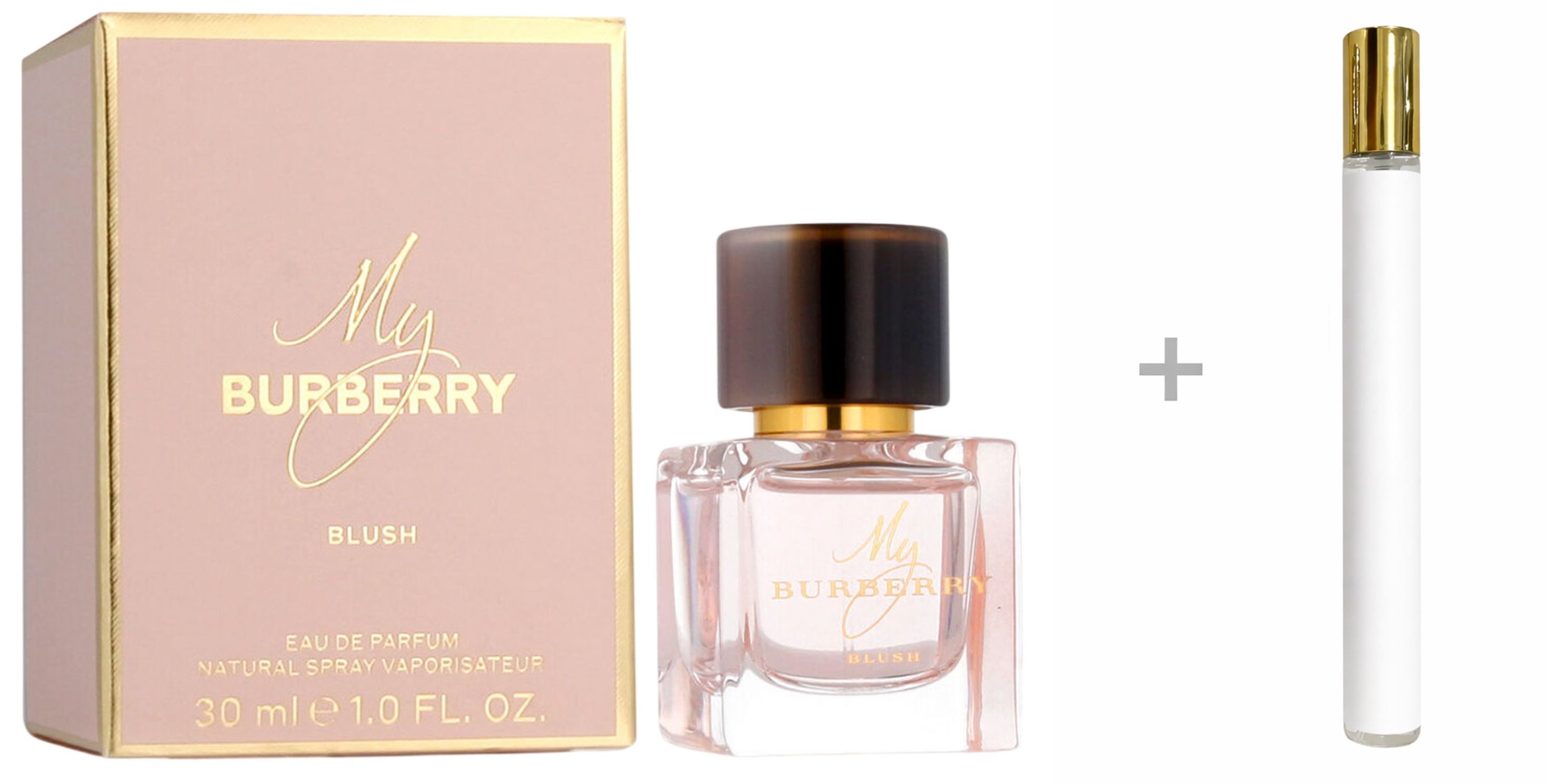 BURBERRY Duft-Set My Burberry Blush Damen EDP Spray + Reiseduft, BURBERRY, Damenparfüm, Glasflakon, Damenduft