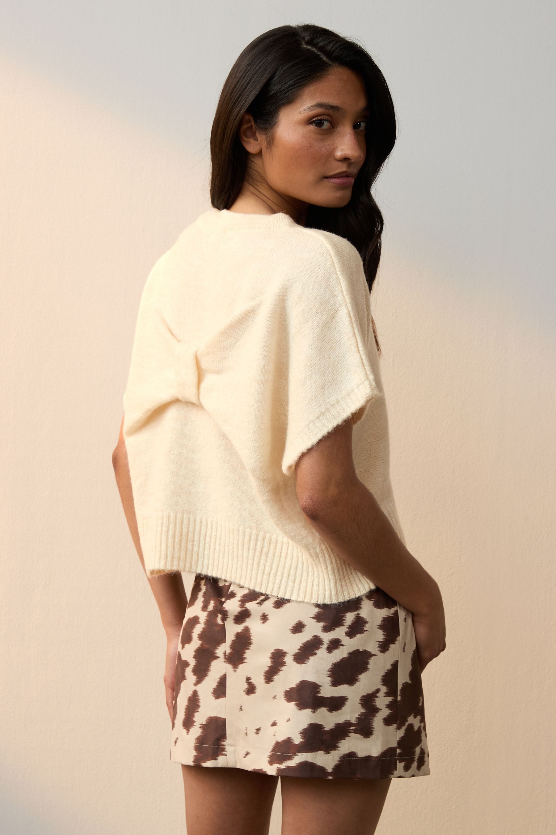 Next Poncho Tanktop mit Rückenschleife (1-St) günstig online kaufen