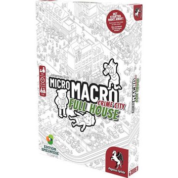 Pegasus Spiele Spiel, Familienspiel 59061E - MicroMacro: Crime City 2 Full House Edition..., Familienspiel