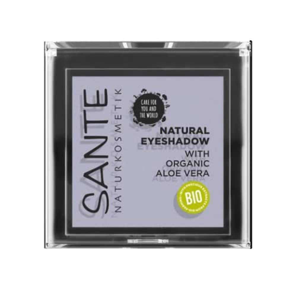 SANTE Lidschatten, Bio Naturkosmetik Eyeshadow Mono vegan Lidschatten Anti-Aging