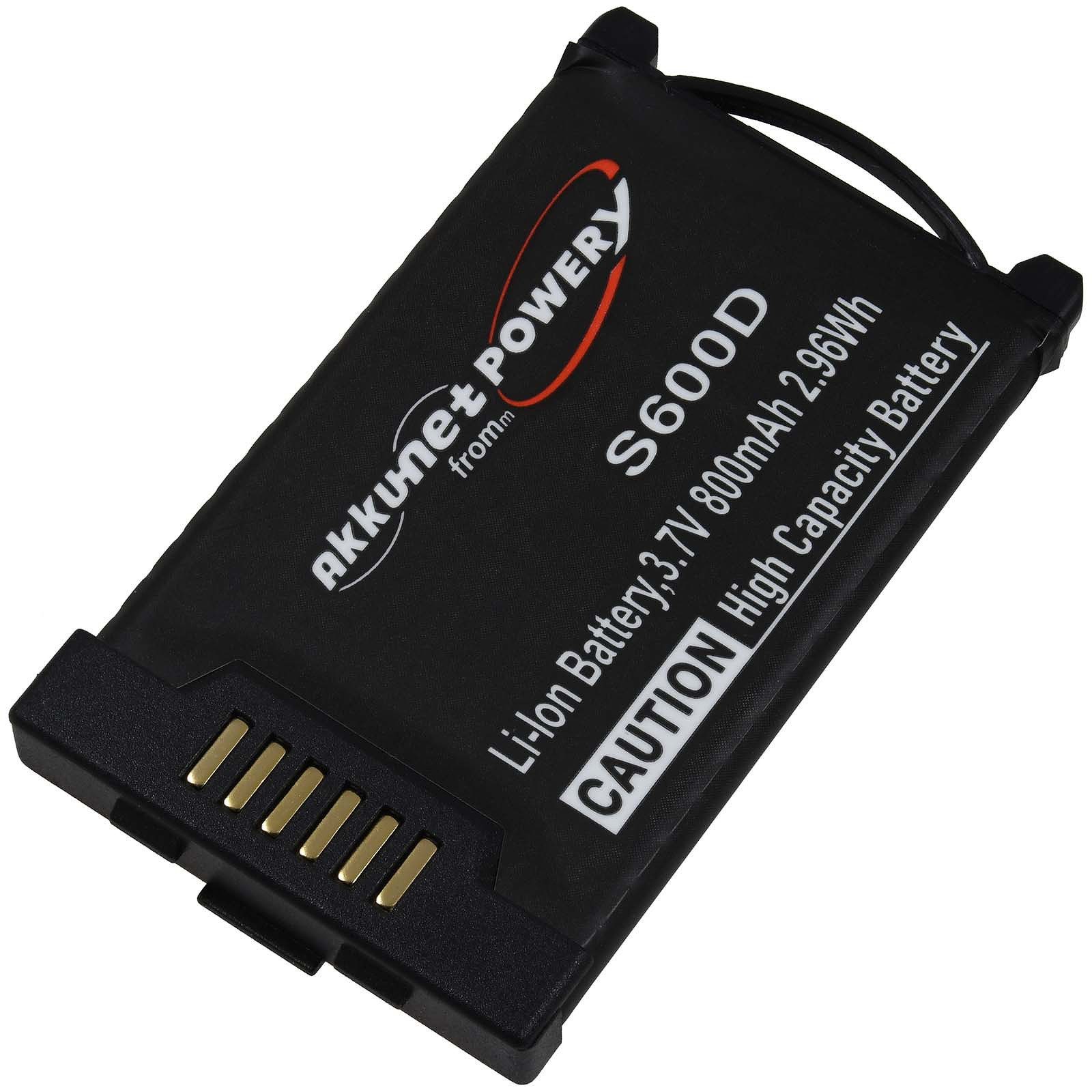 Powery Akku kompatibel mit Aastra Typ A600ST1 Akku 800 mAh (3.7 V)
