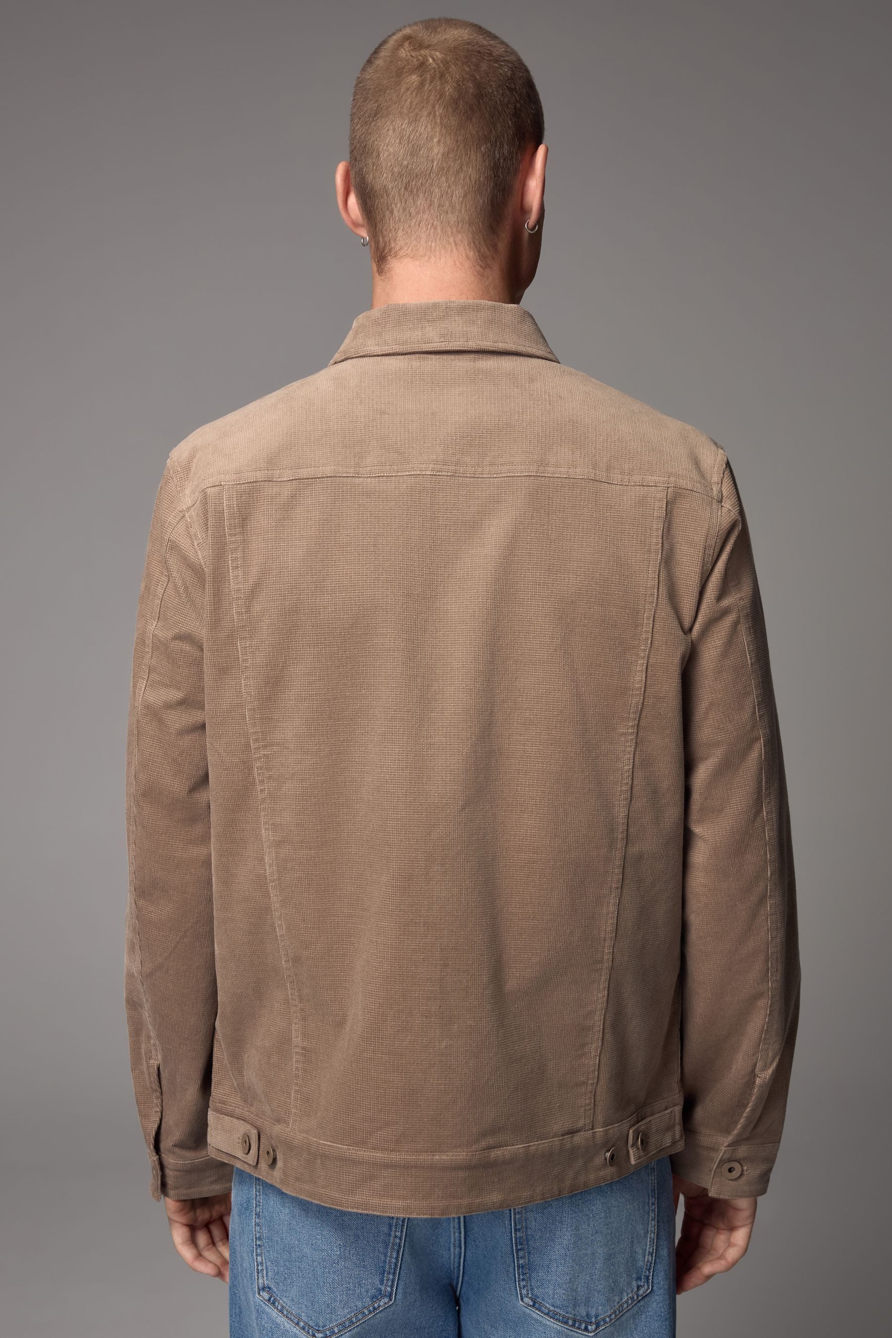 Next Hemdjacke Cordjacke im Truckerstil (1-St) günstig online kaufen