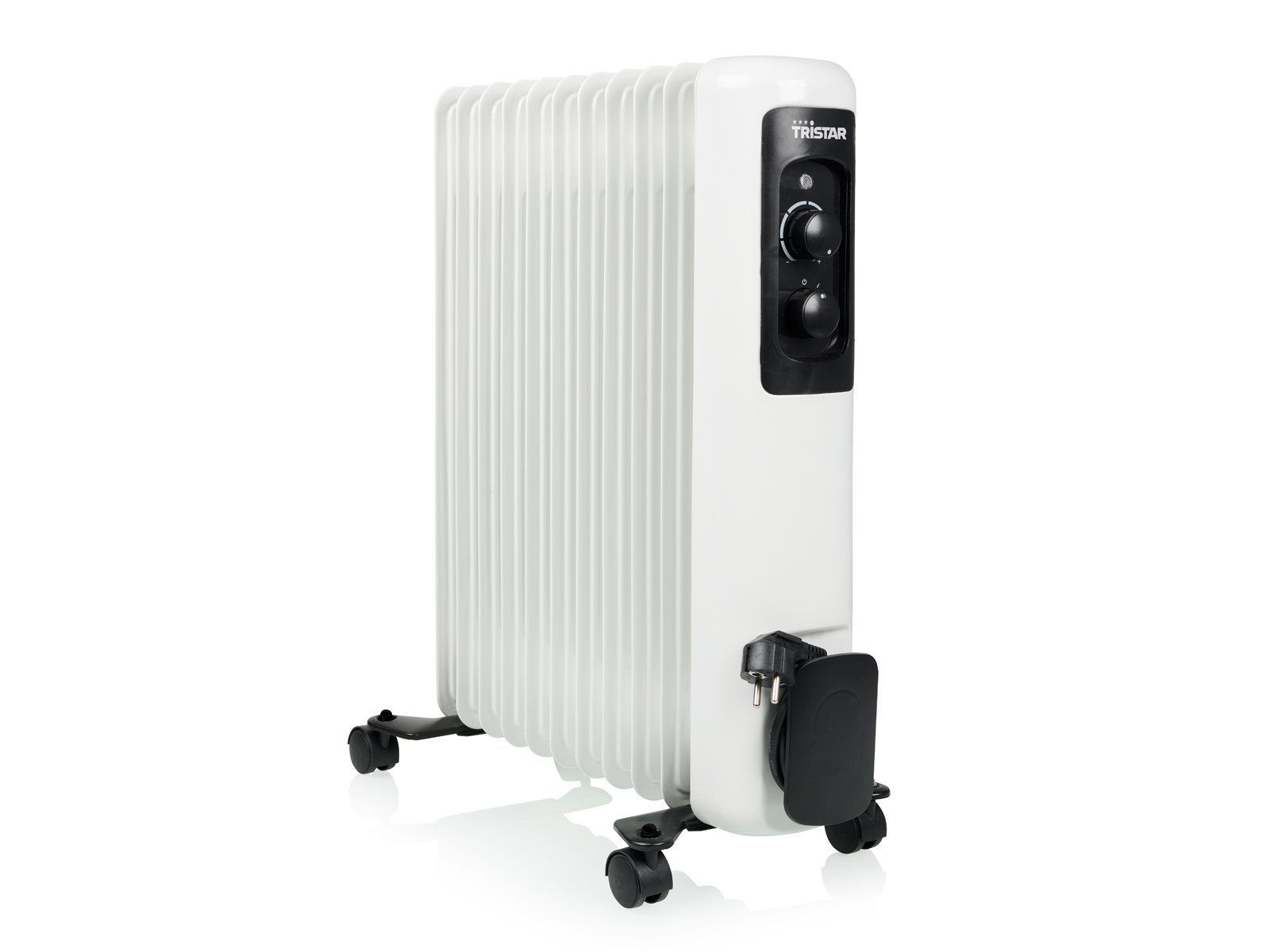 Tristar Ölradiator, 2000 W, Elektro Heizkörper 11 Rippen mobile Elektroheizung leise Heizradiator