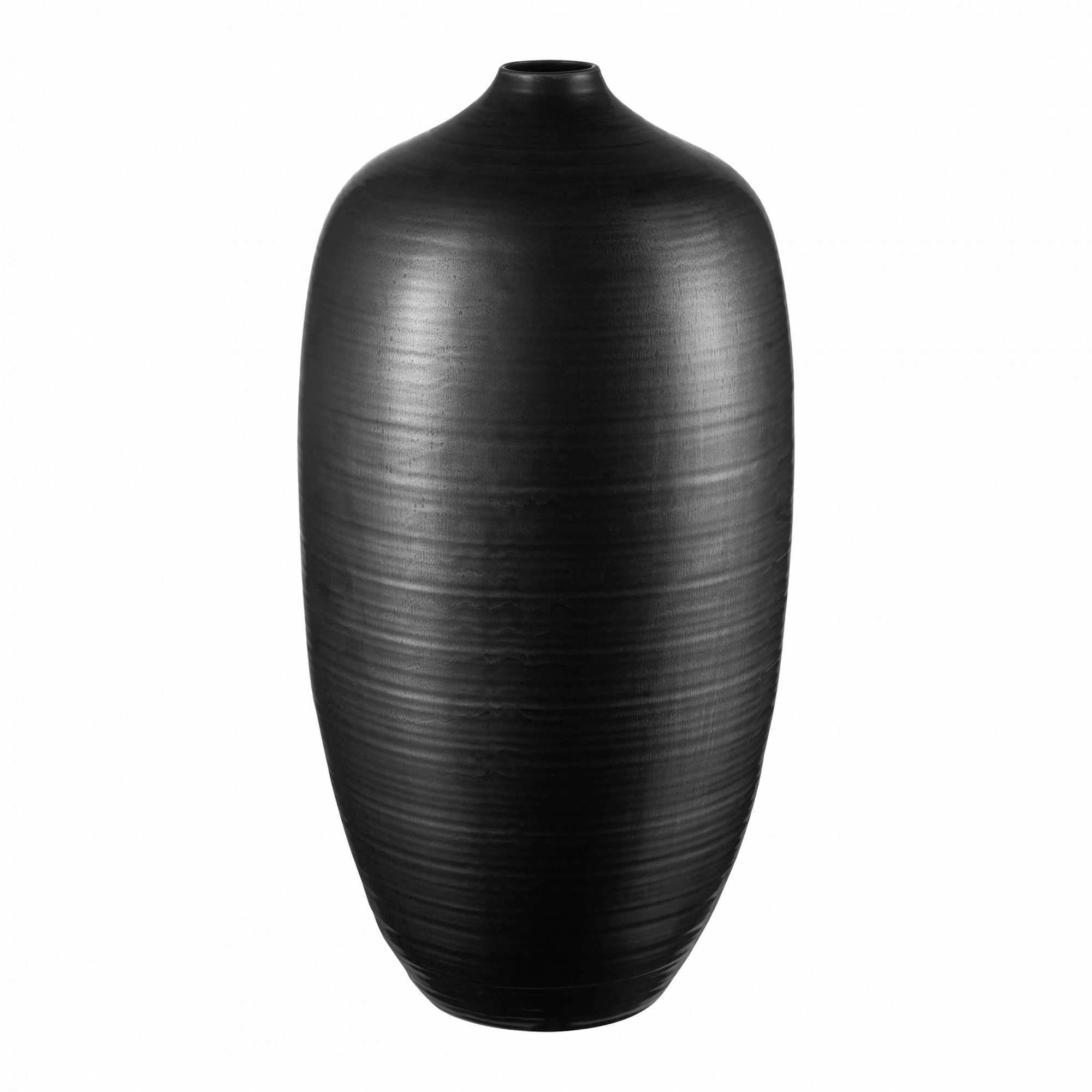 Bodenvase -CEOLA- Hohe Bodenvase aus Keramik: Handgefertigt & halbmatte Glasur