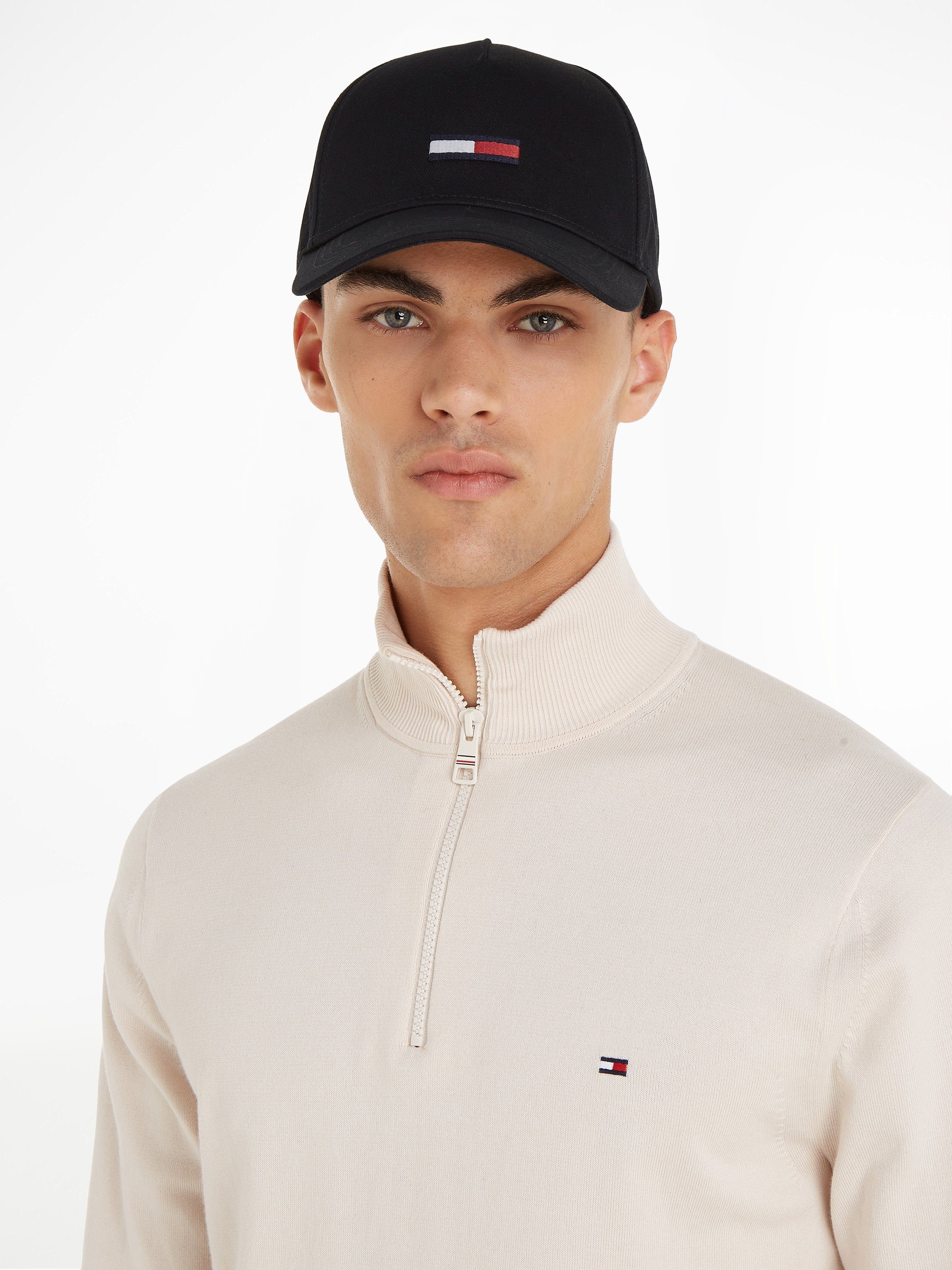 schwarz Hilfiger Cap Tommy Baseball