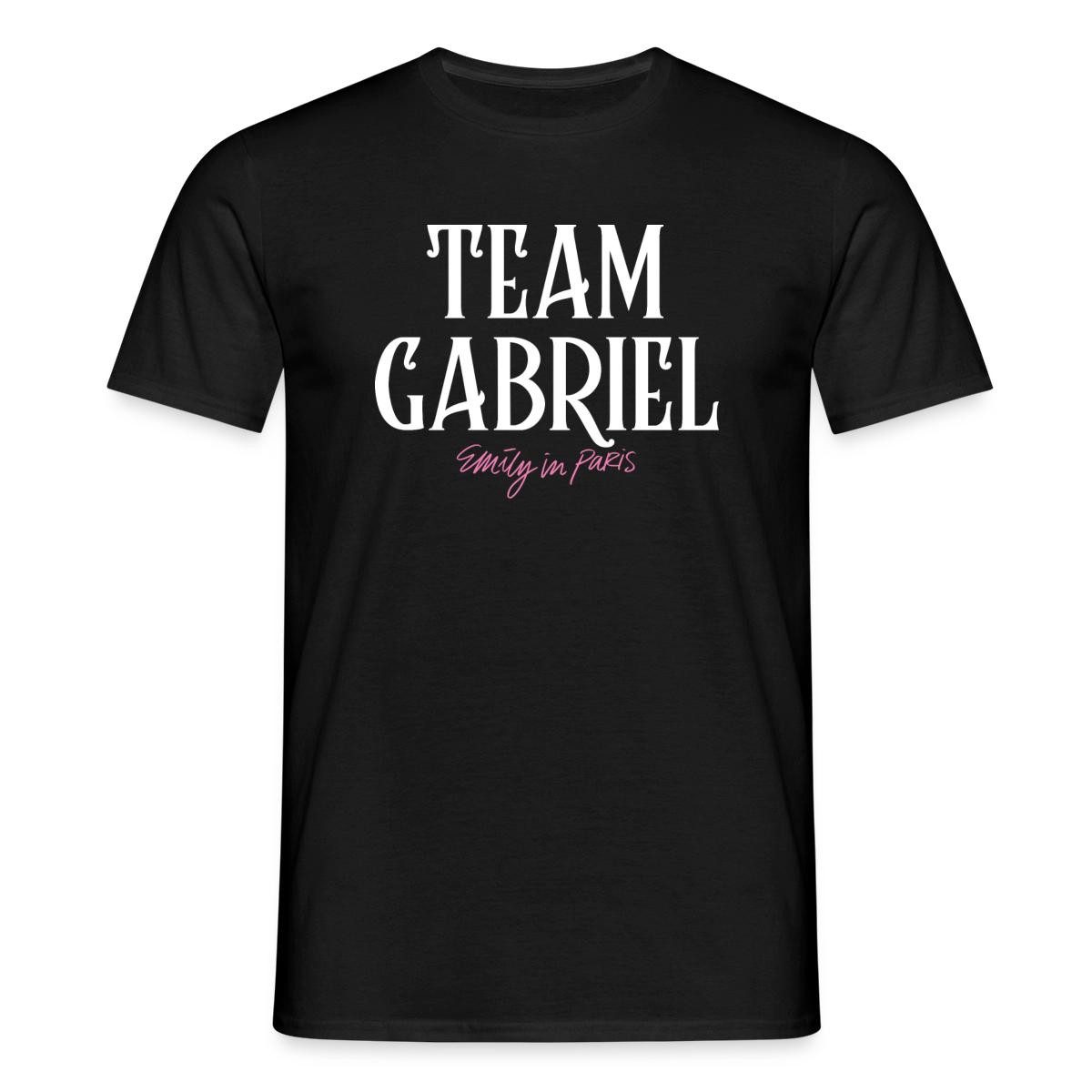 Spreadshirt T-Shirt Emily In Paris Team Gabriel Männer T-Shirt (1-tlg)