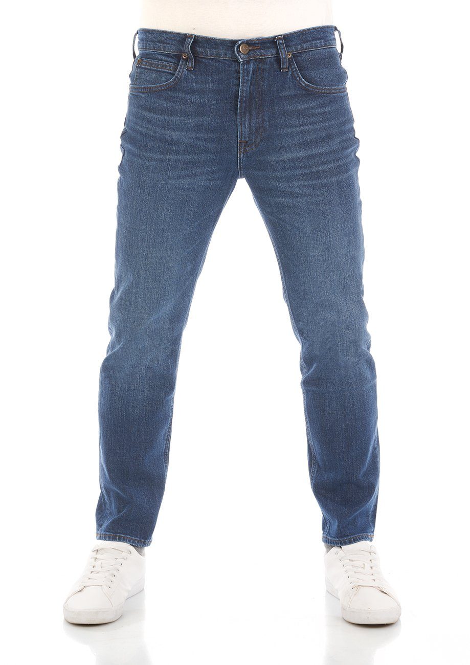 Lee® Tapered-fit-Jeans AUSTIN Jeans mit Stretch Mid Bluegrass L733KNUM | Tapered Jeans