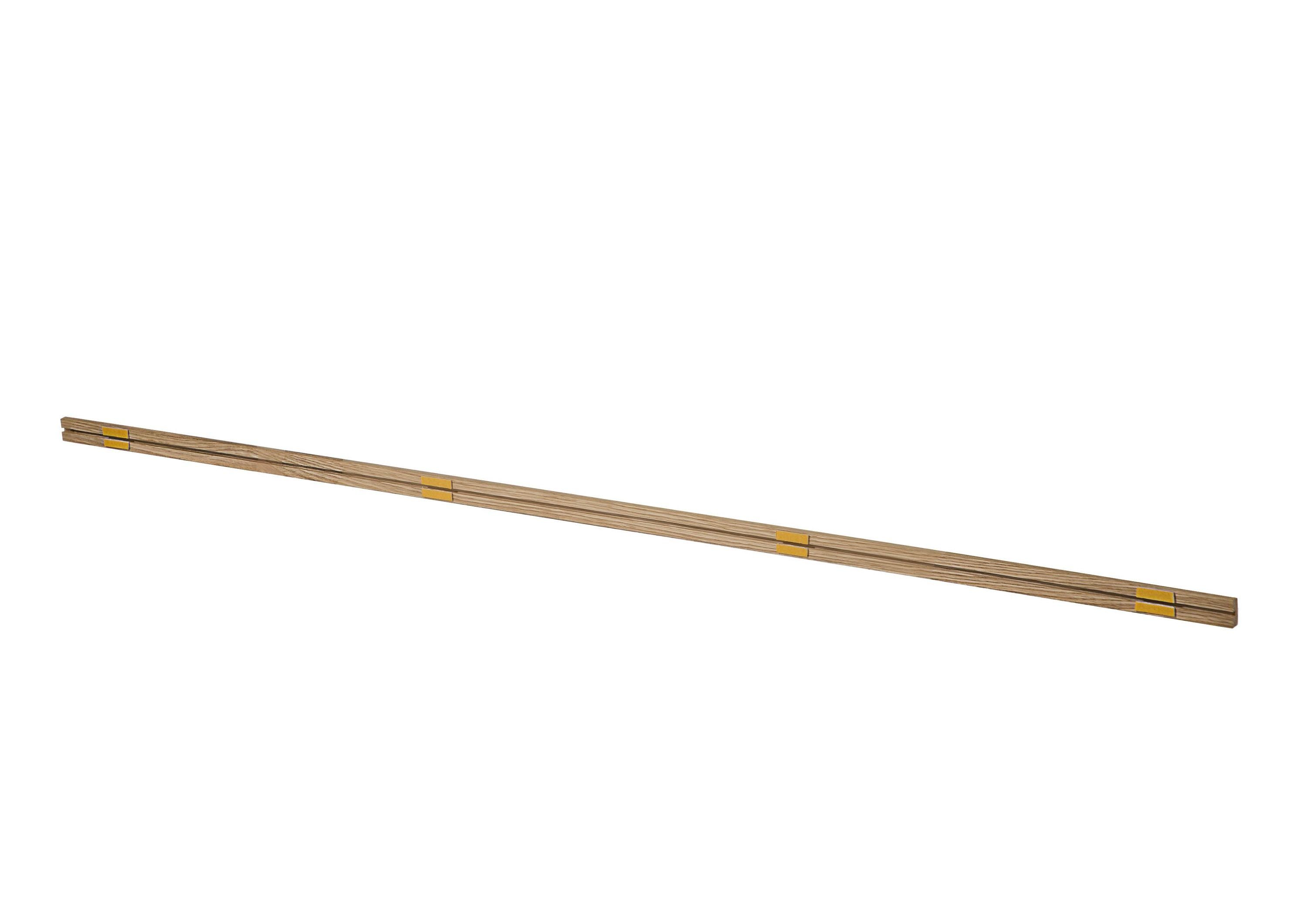 Massivmoebel24 Dreh-/Schwebetürenschrank Kabelkanal 120 cm für Wandregale CARDIFF