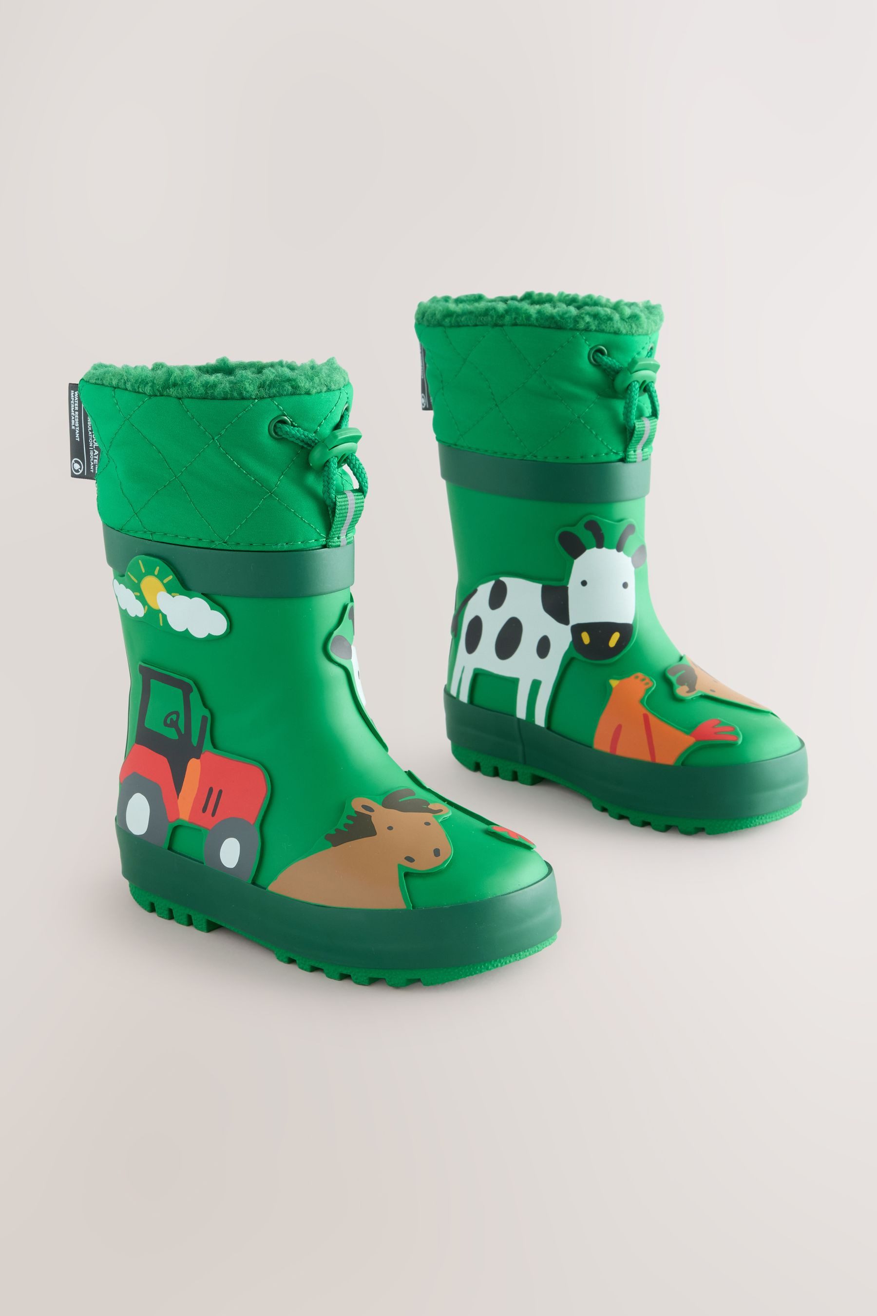 Next Thinsulate™ Gefütterte Gummistiefel mit Manschette Gummistiefel (1-tlg)