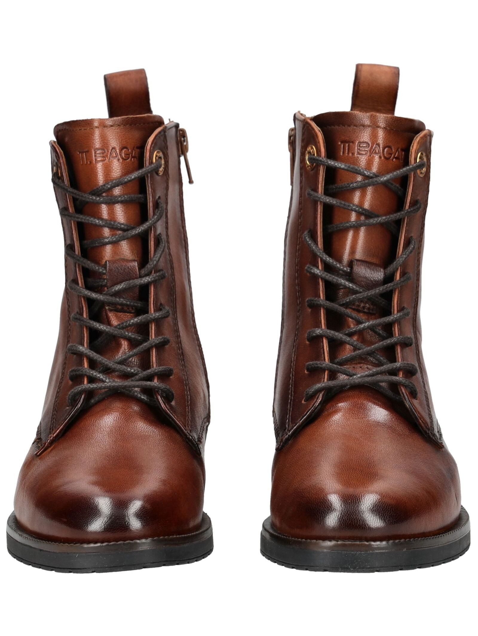 BAGATT Stiefelette Leder . Schnürstiefelette