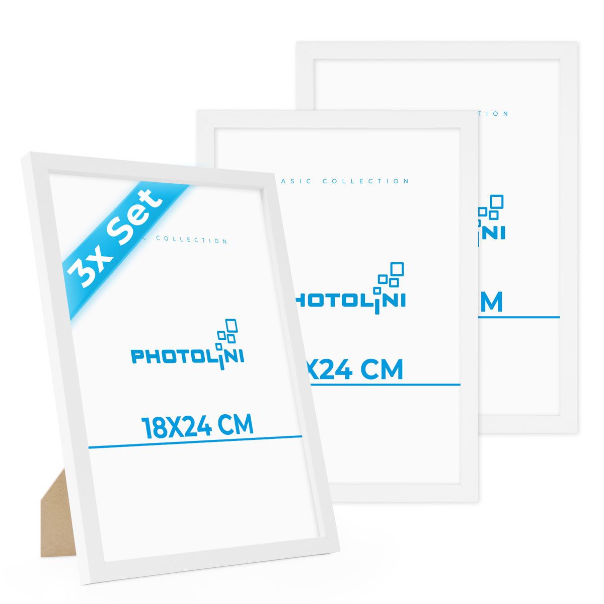 PHOTOLINI Bilderrahmen 3er Set, stabiles MDF-Holz, günstig online kaufen