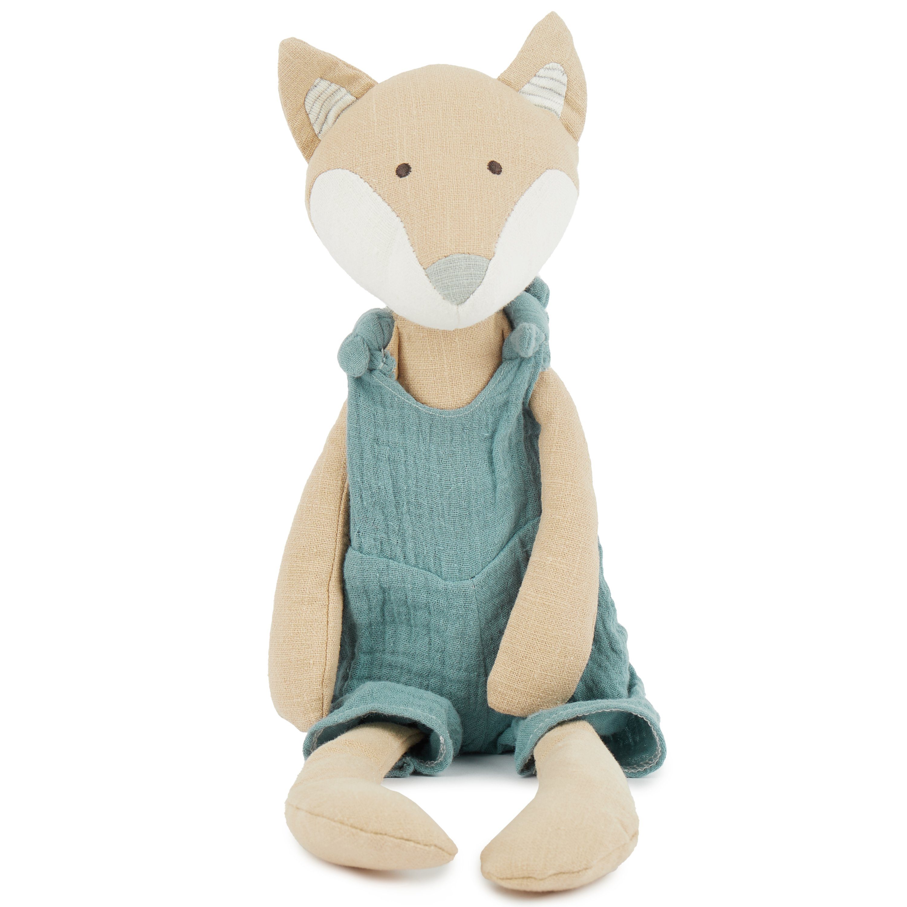 BIECO Plüschfigur Bieco Fuchs Kuscheltier Baby Kuscheltier aus Leinenstoff günstig online kaufen