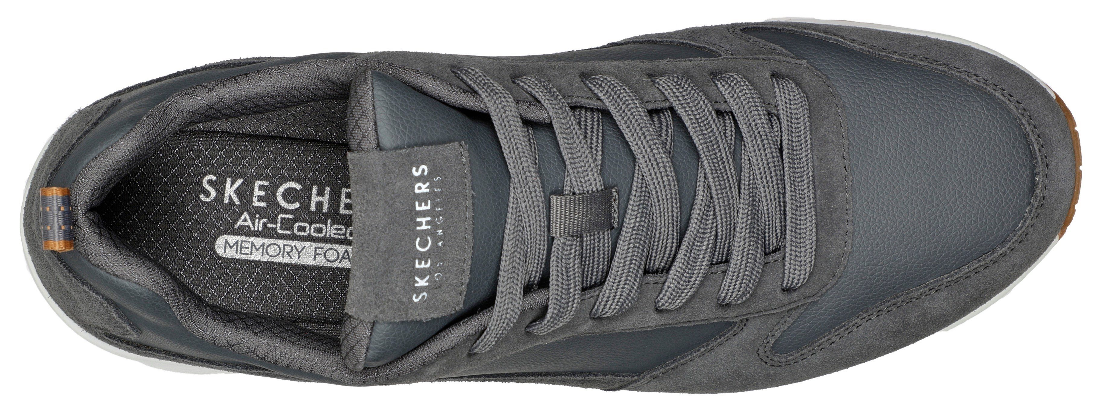 Skechers UNO Sneaker mit Luftkammernsohle grau