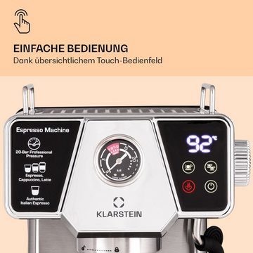 Klarstein Espressomaschine Libeica, 1.8l Kaffeekanne