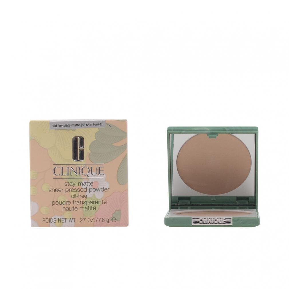 CLINIQUE Puder Clinique Stay Matte Sheer Pressed Powder Nr. 101 Invisible  Matte 7,6 g