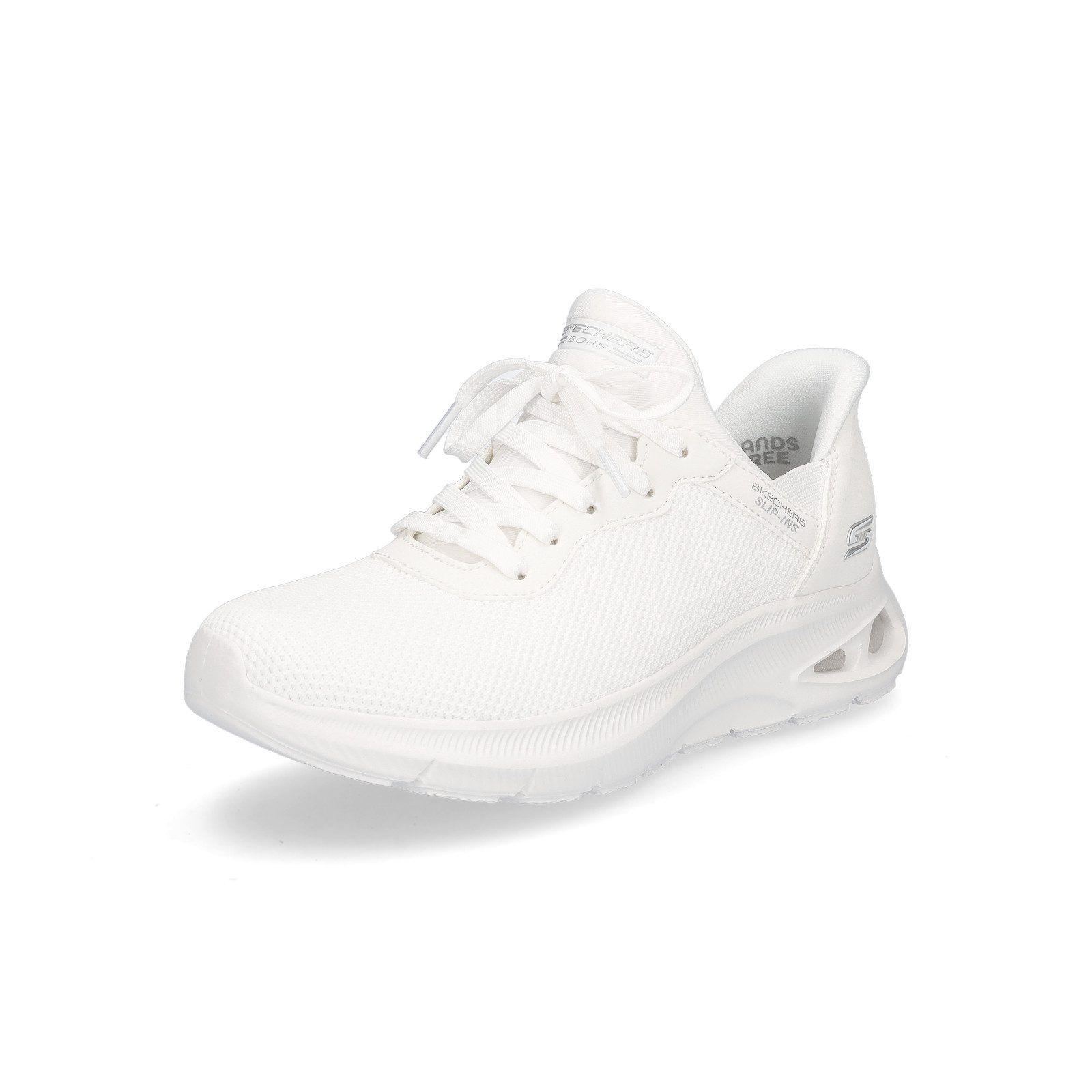 Skechers Damen Sneaker Bobs Unity Pinch of Luck weiß Sneaker