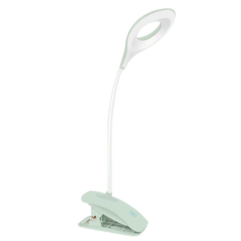 LED Klemmleuchte Leuchte Leselampe Buchlampe mit USB Aufladbare Nachttisch Lampe 