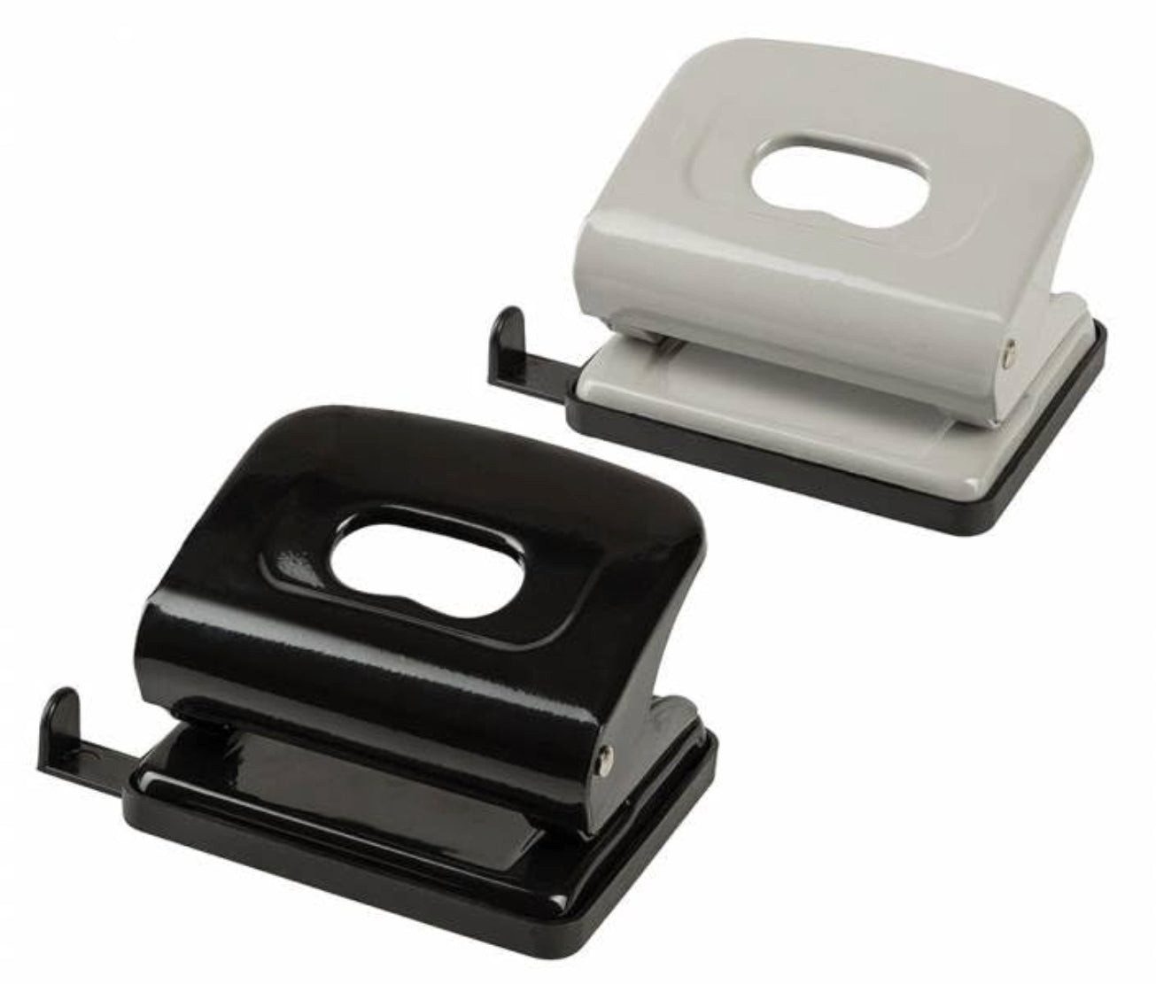 Idena Idena Locher Metall bis 16 Blatt – 1 Stk., Farbe zufällig