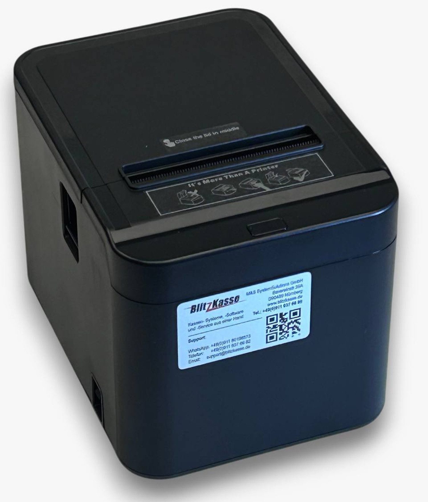 BlitzKasse 80mm Kassen Bondrucker – USB, LAN für Laden, Kiosk, Imbiss und Gastro Bondrucker