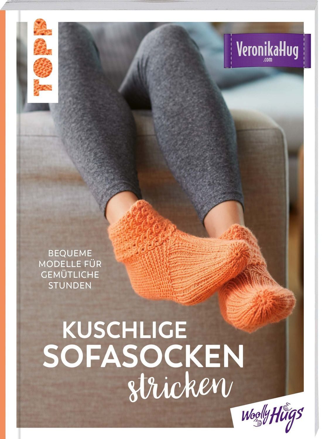 Kuschlige Sofasocken stricken / Veronika Hug, Bequeme Modelle für gemütliche Stunden