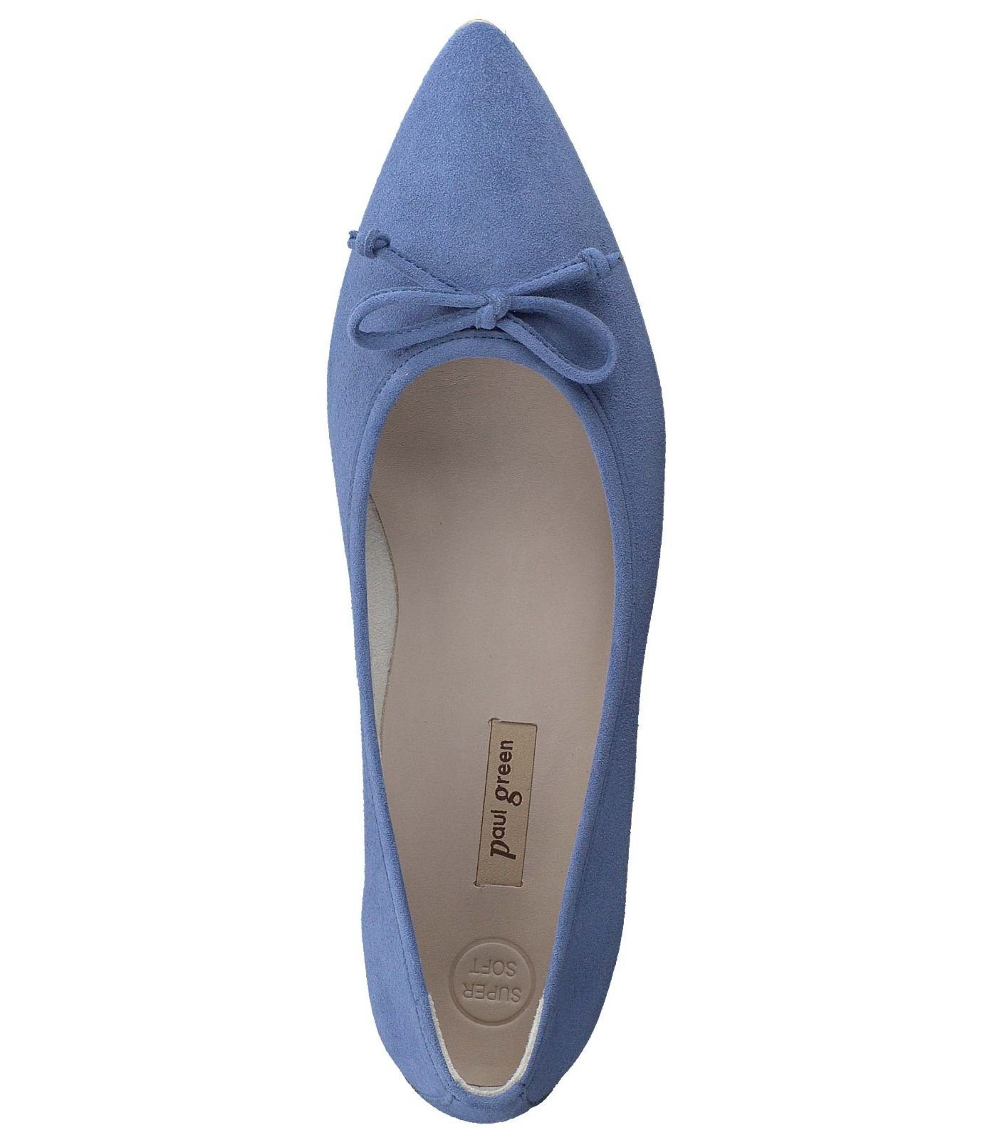 Paul Green Ballerinas Leder Ballerina Denim