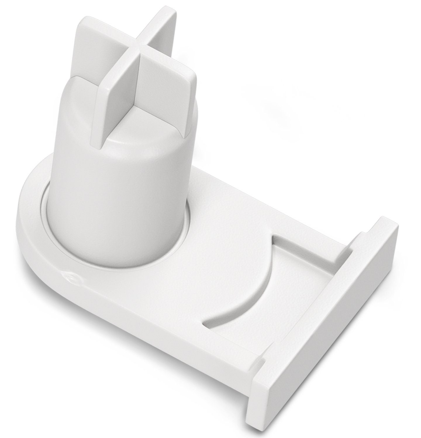 VIOKS Montagezubehör Kühlschrank Türscharnierbuchse Ersatz für Bosch 00169301 (1 St), weiß für Kühlschrank Gefrierschrank
