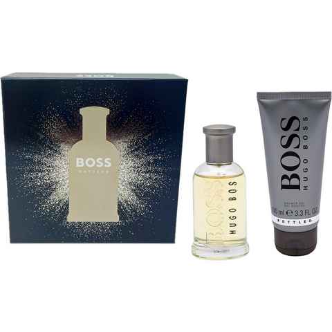 BOSS Duft-Set Boss Bottled, 2-tlg., EdT 50ml und ShowerGel 100ml for him