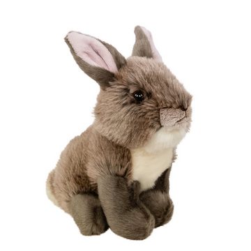 Teddys Rothenburg Kuscheltier Kuscheltier Hase sitzend graubraun 18 cm