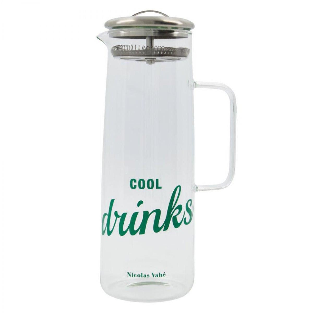 Nicolas Vahé Karaffe Krug mit Deckel und Edelstahlsieb